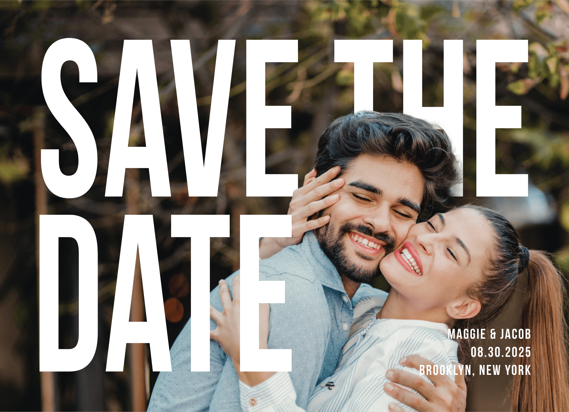 Giant Save The Date