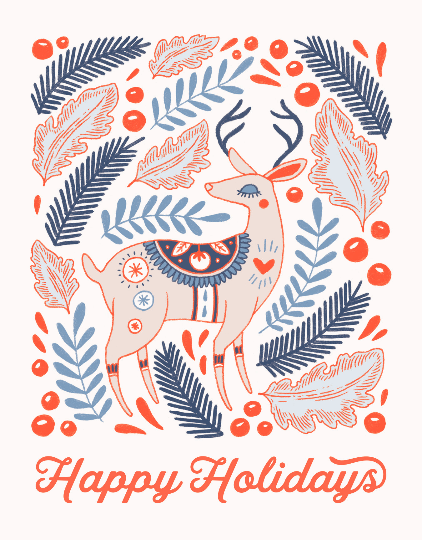 Festive Deer