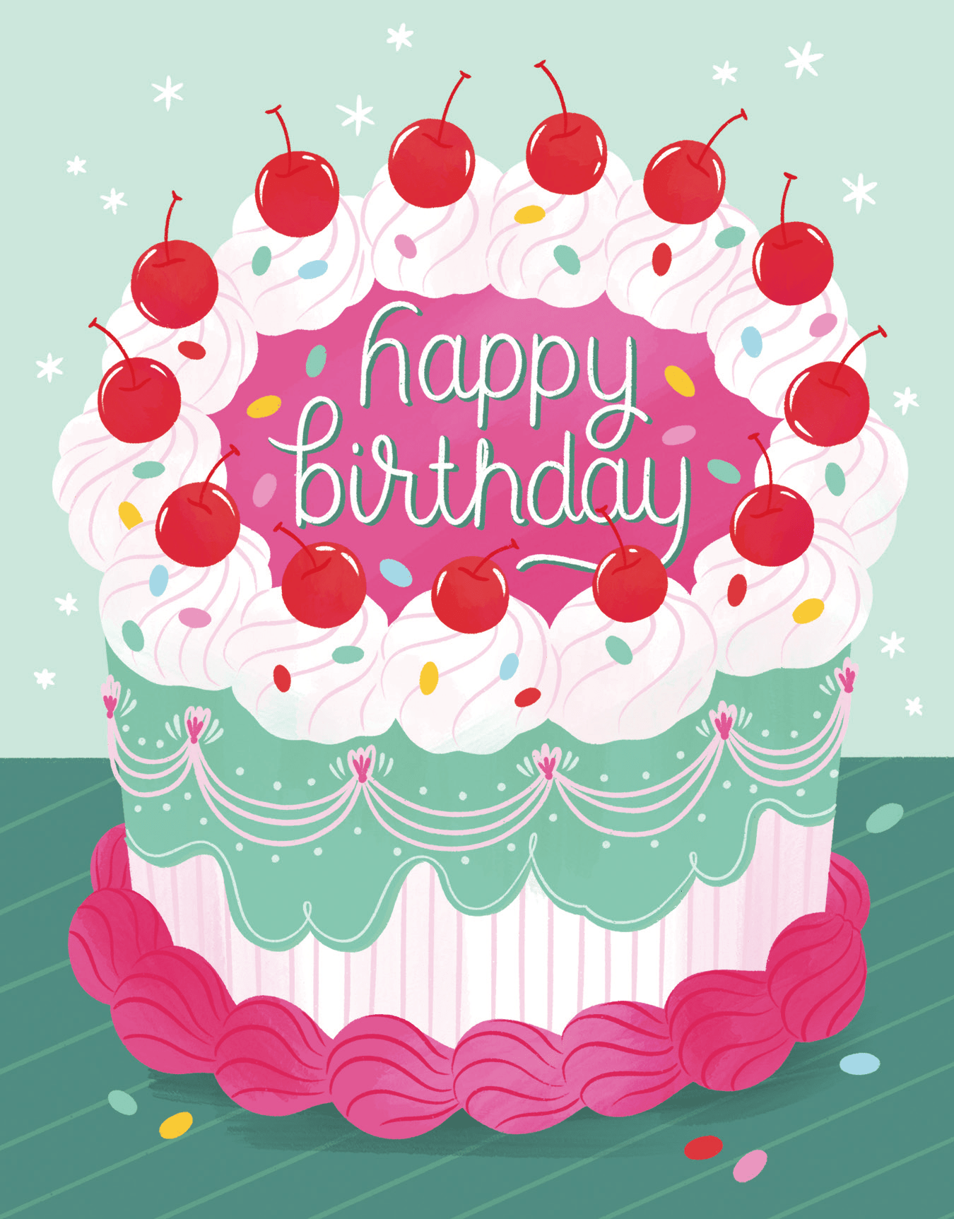 Fancy Cake Birthday