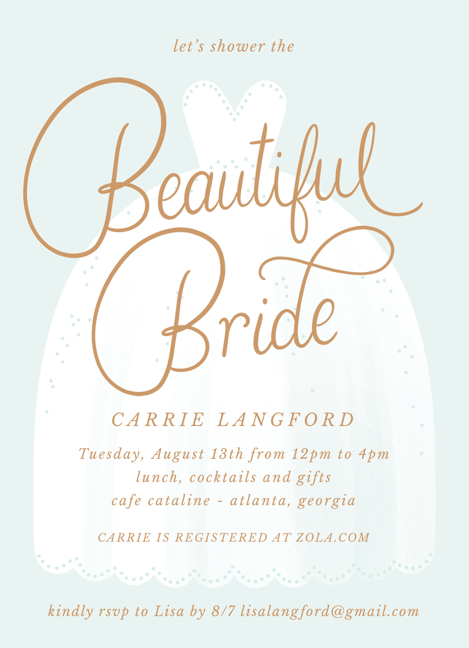 Beautiful Bride