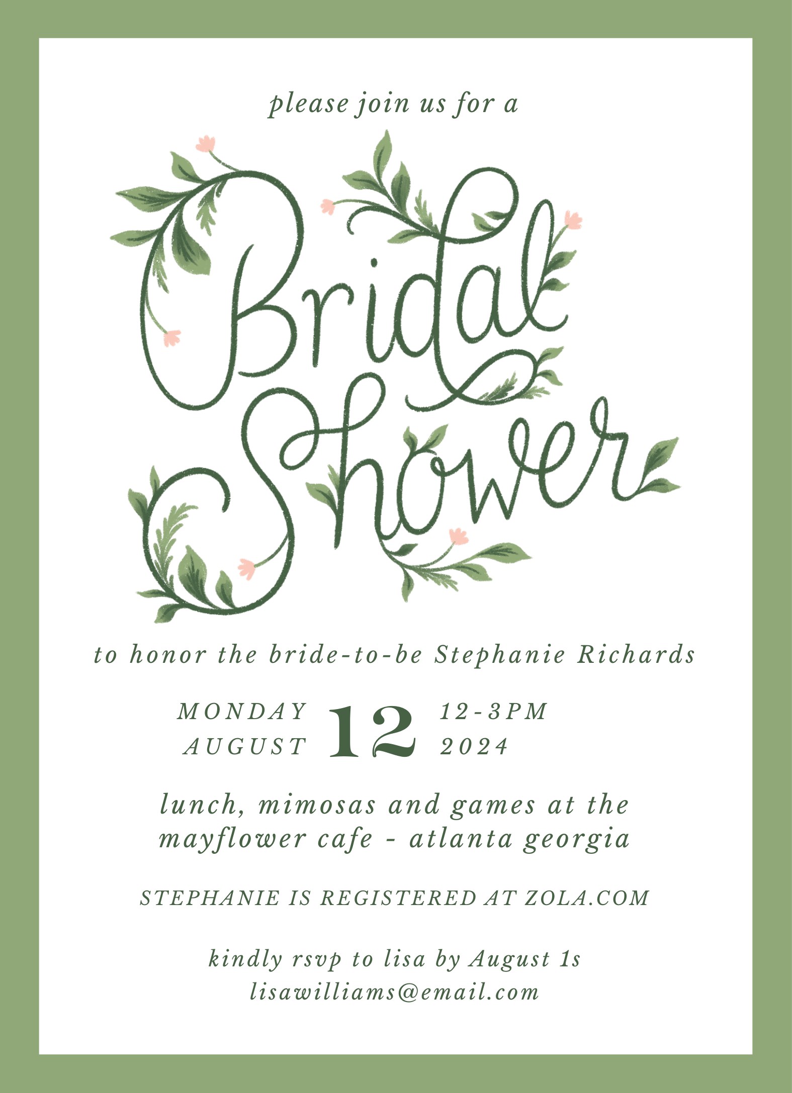 Blooming Bride