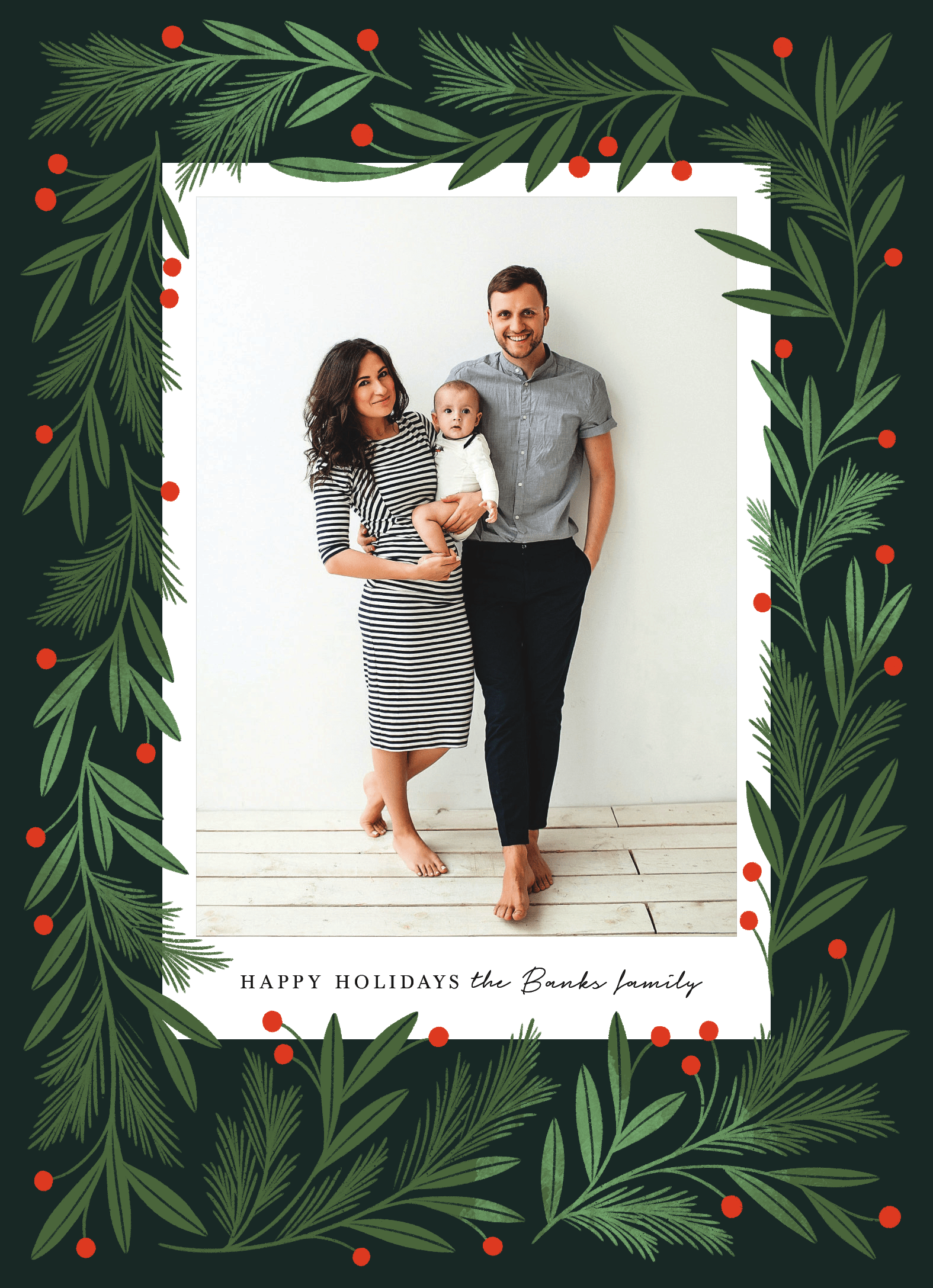 Green Wreath Holiday