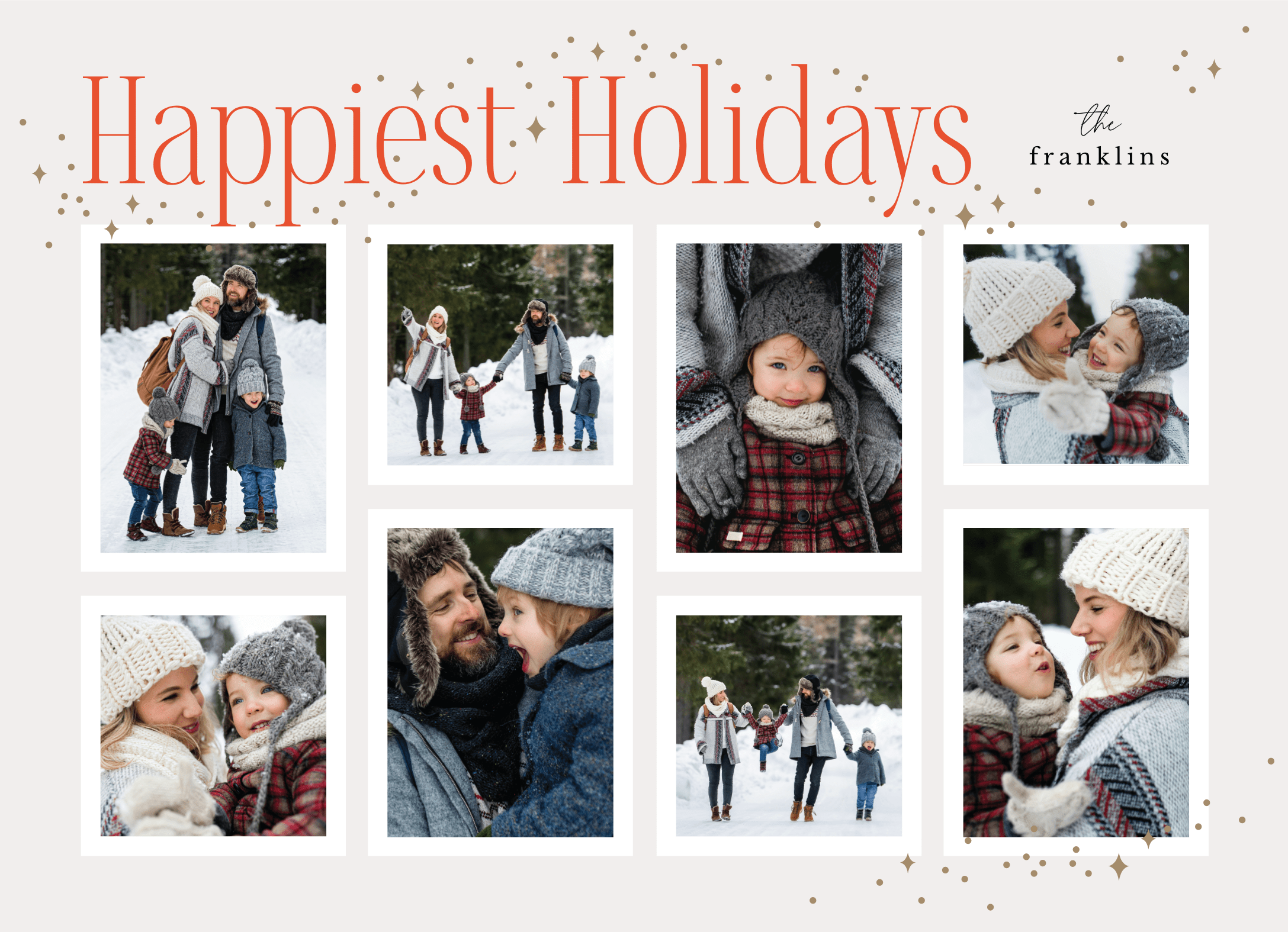 Family Snapshots Holiday