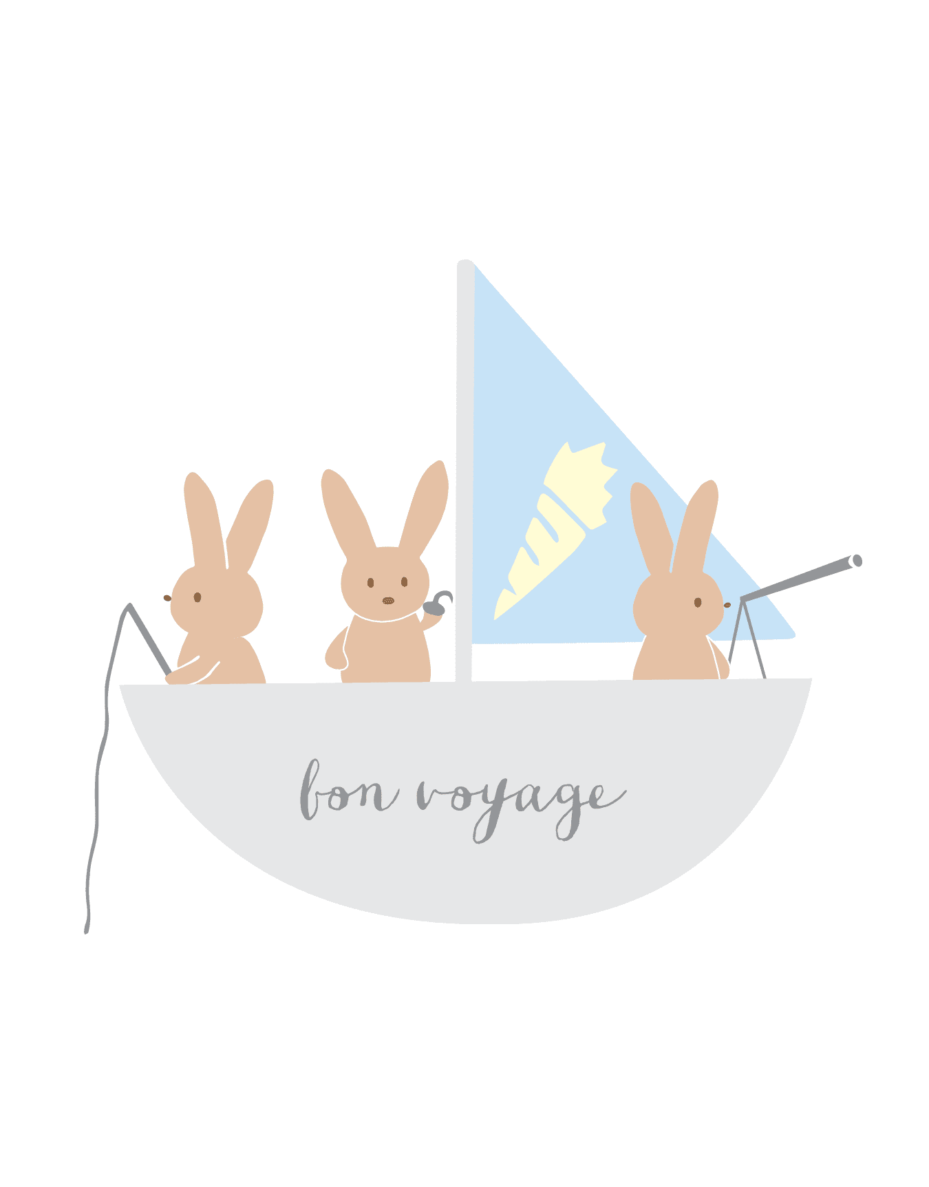 Bon Voyage Sailboat