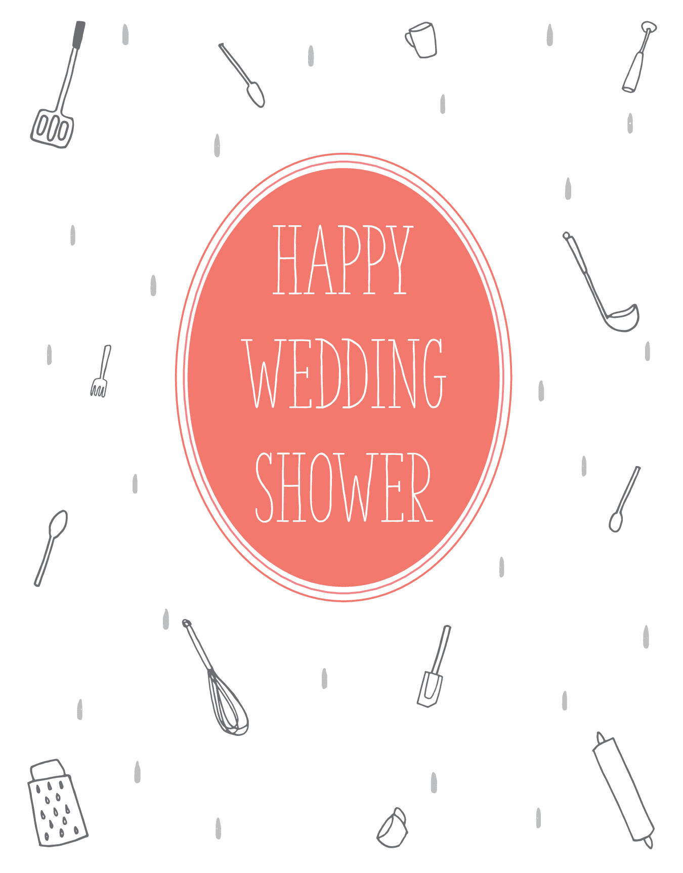 Wedding Shower Utensils