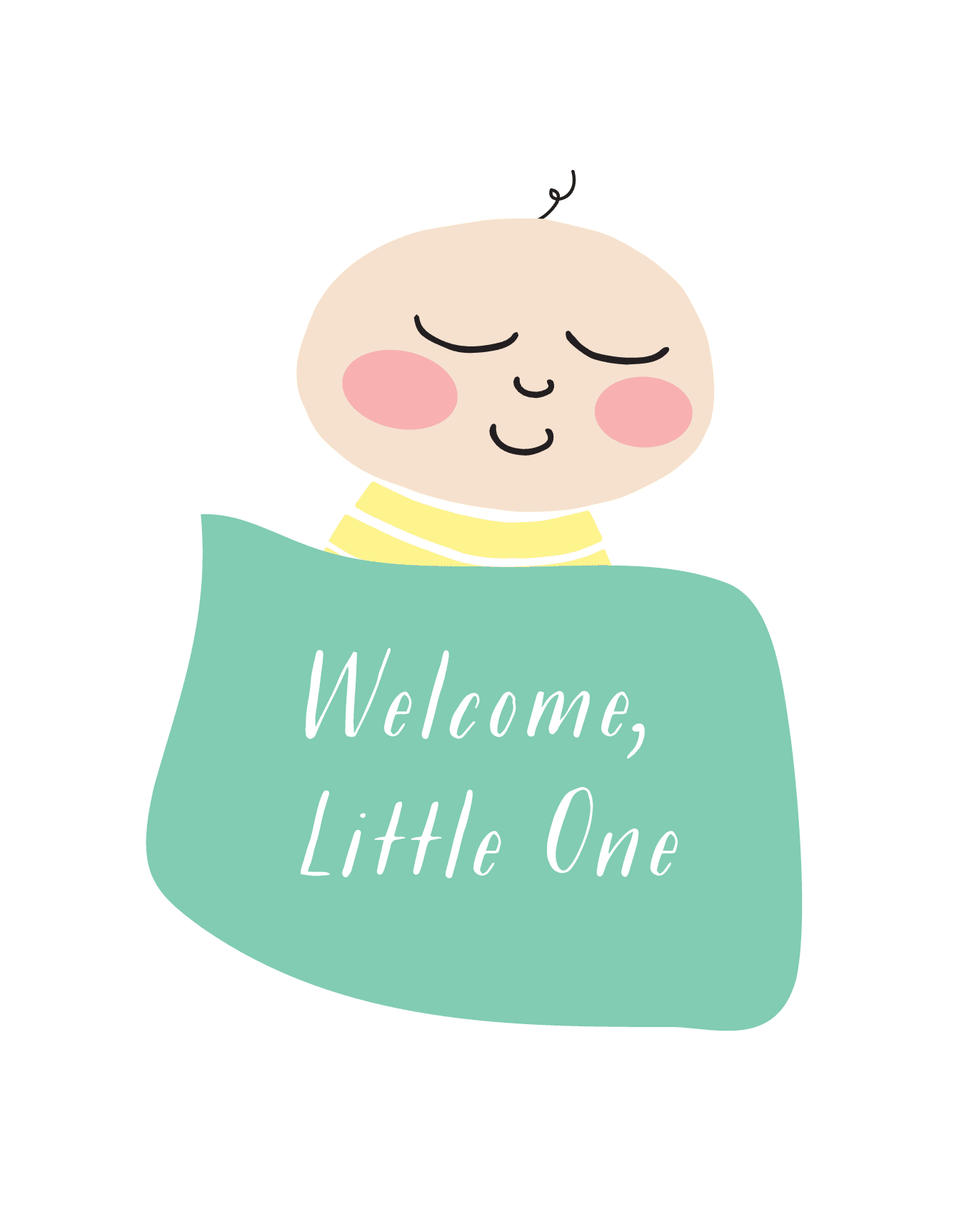 Welcome Little One Blanket