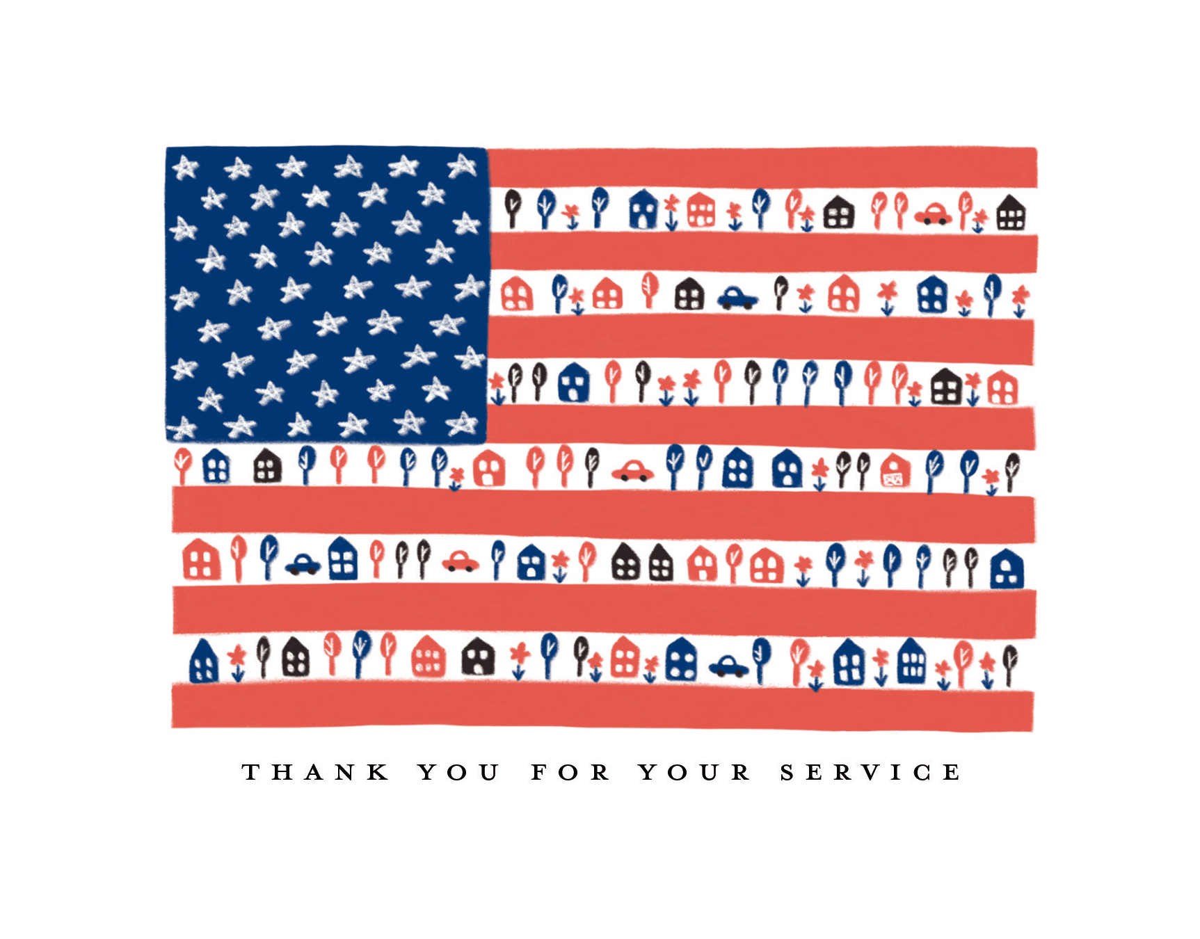 Flag Thank You