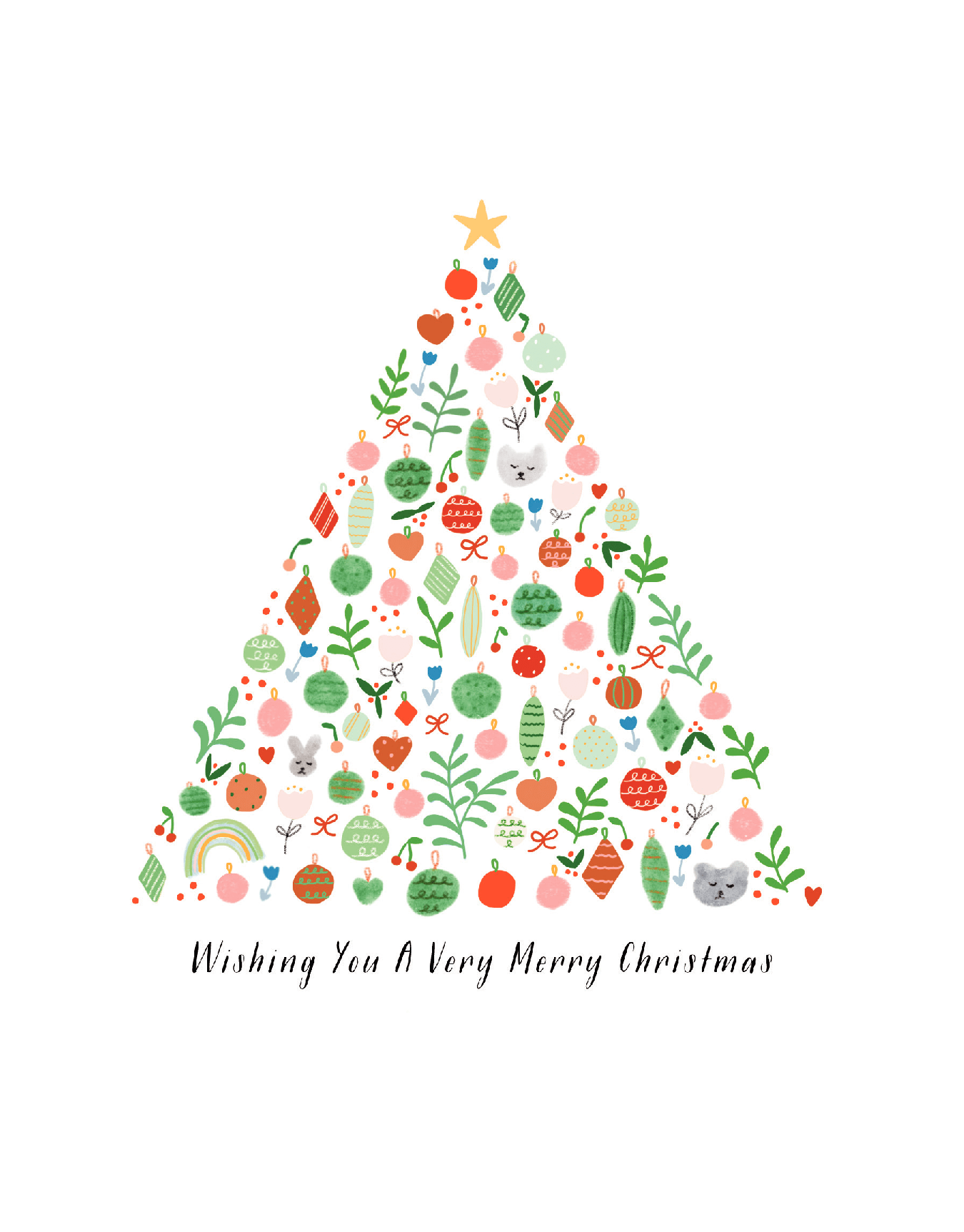 Colorful Christmas Tree