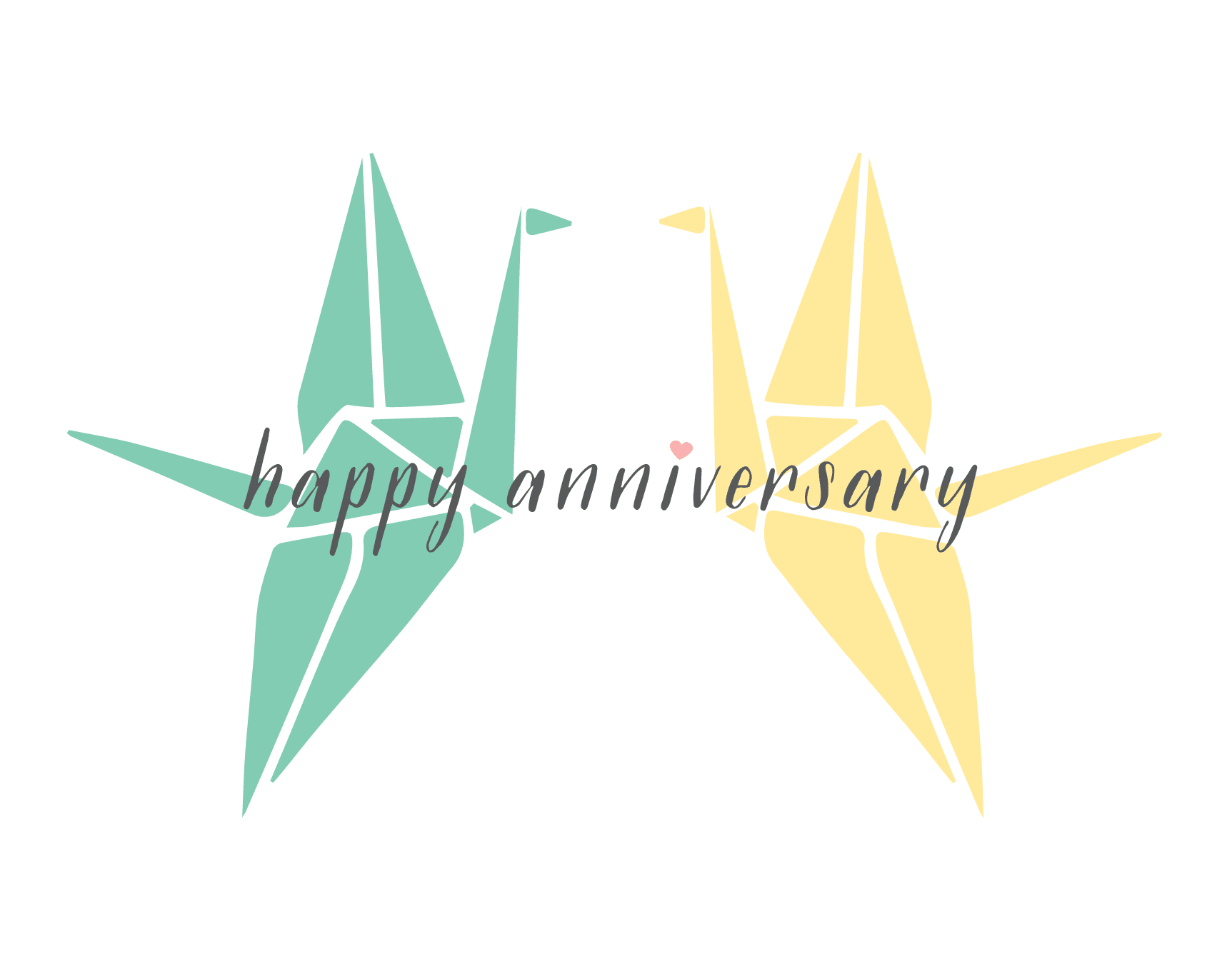 Anniversary Cranes