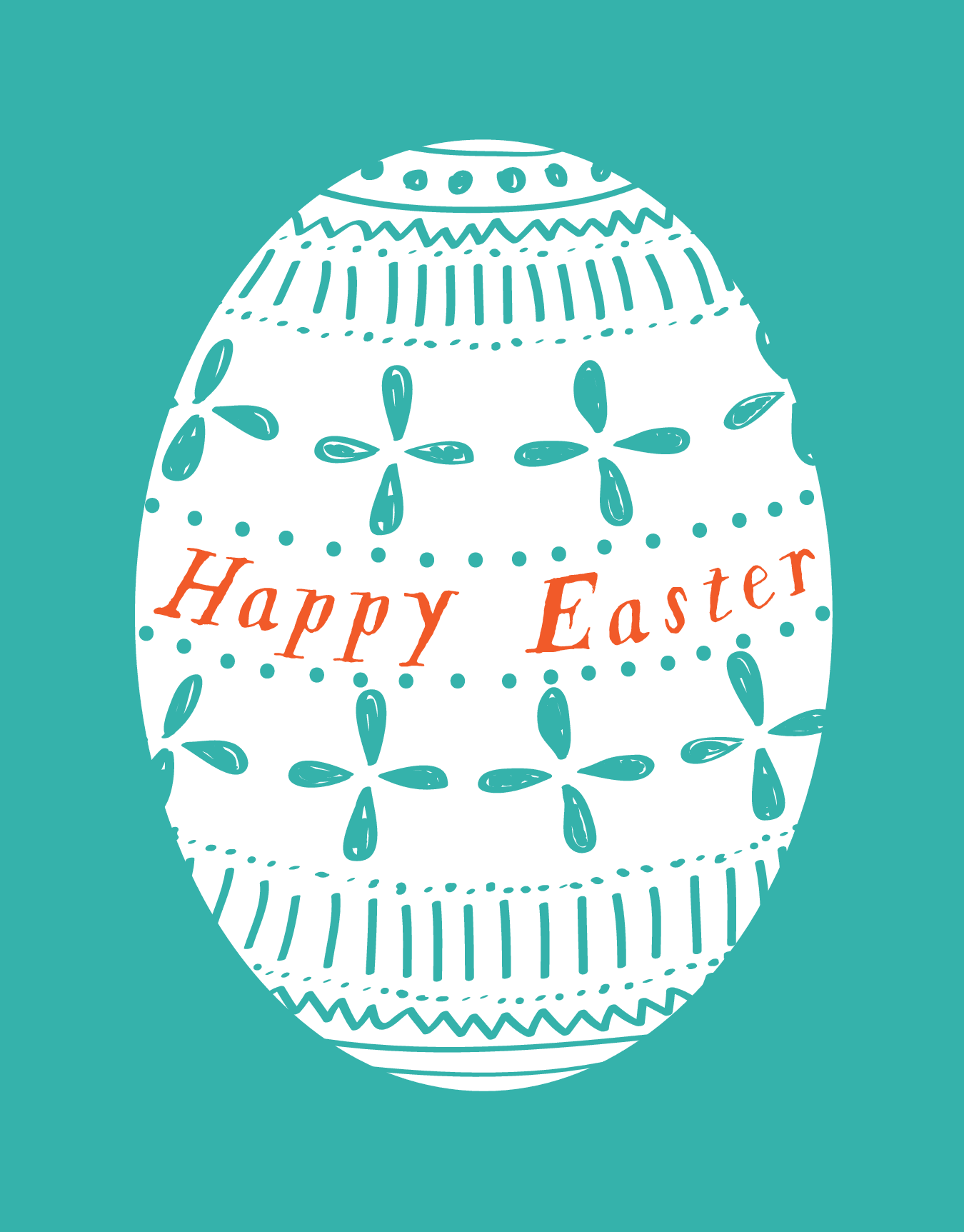 Happy Easter Egg