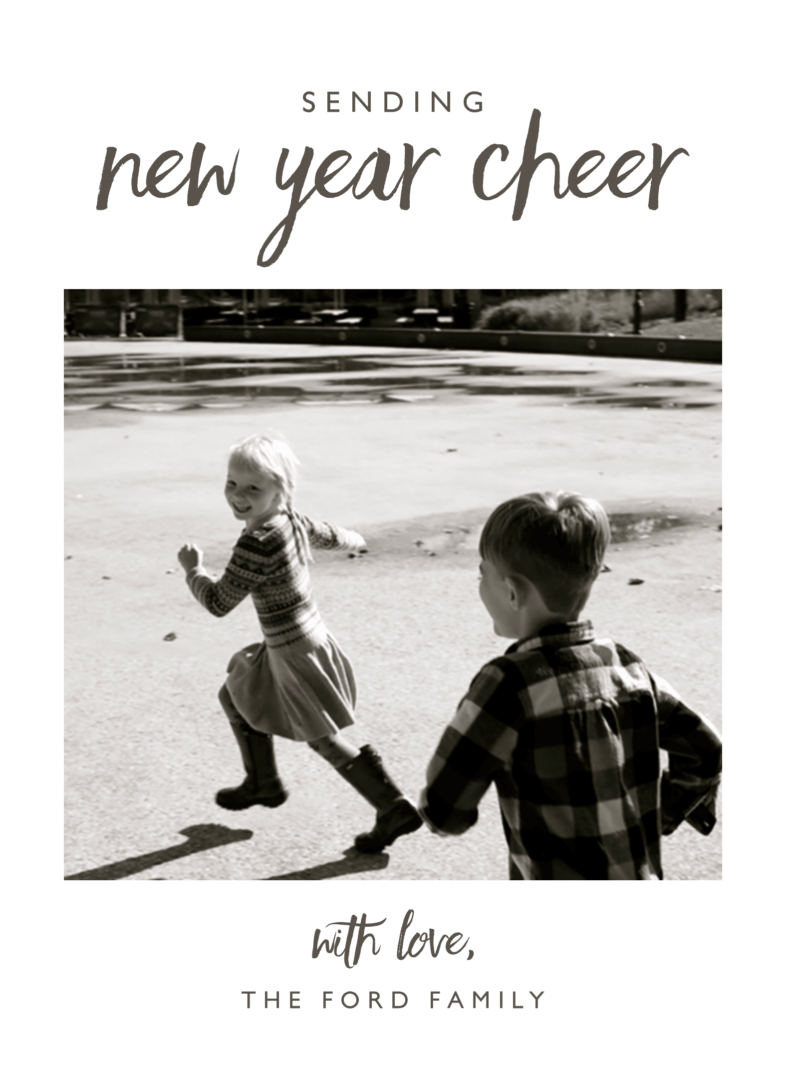 Brush New Year Cheer