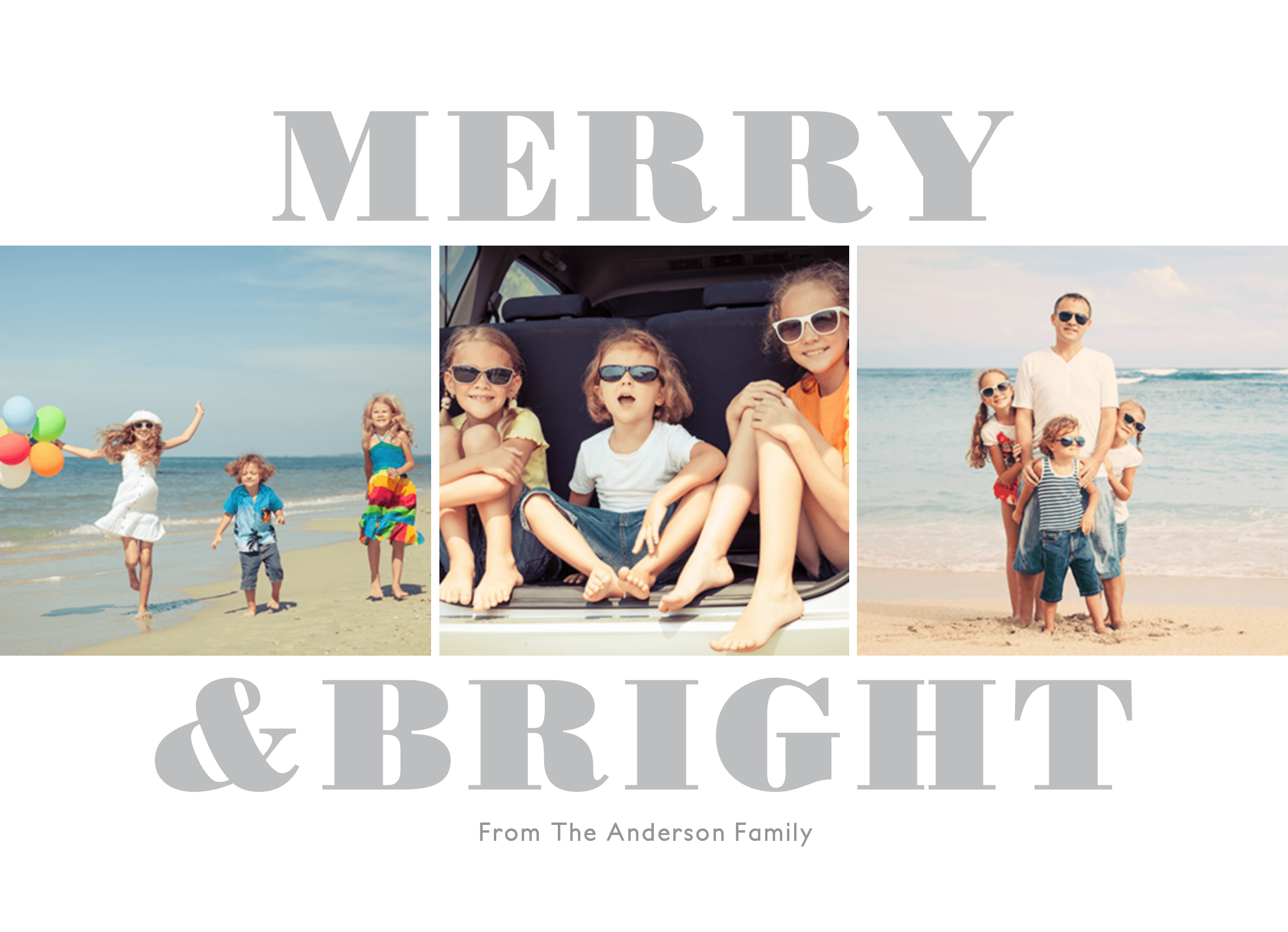 Minimal Merry And Bright