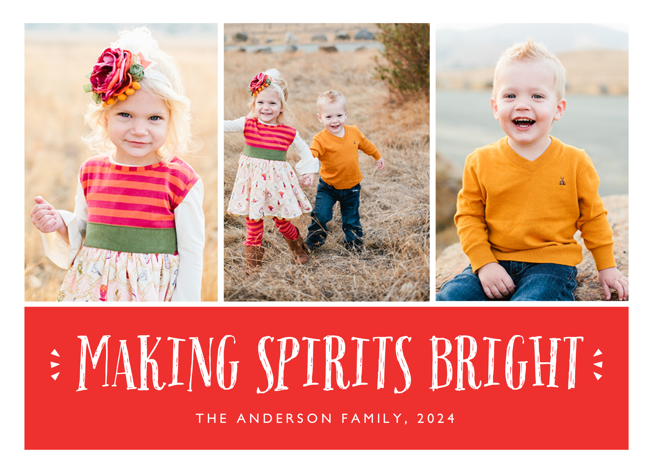 Red Making Spirits Bright