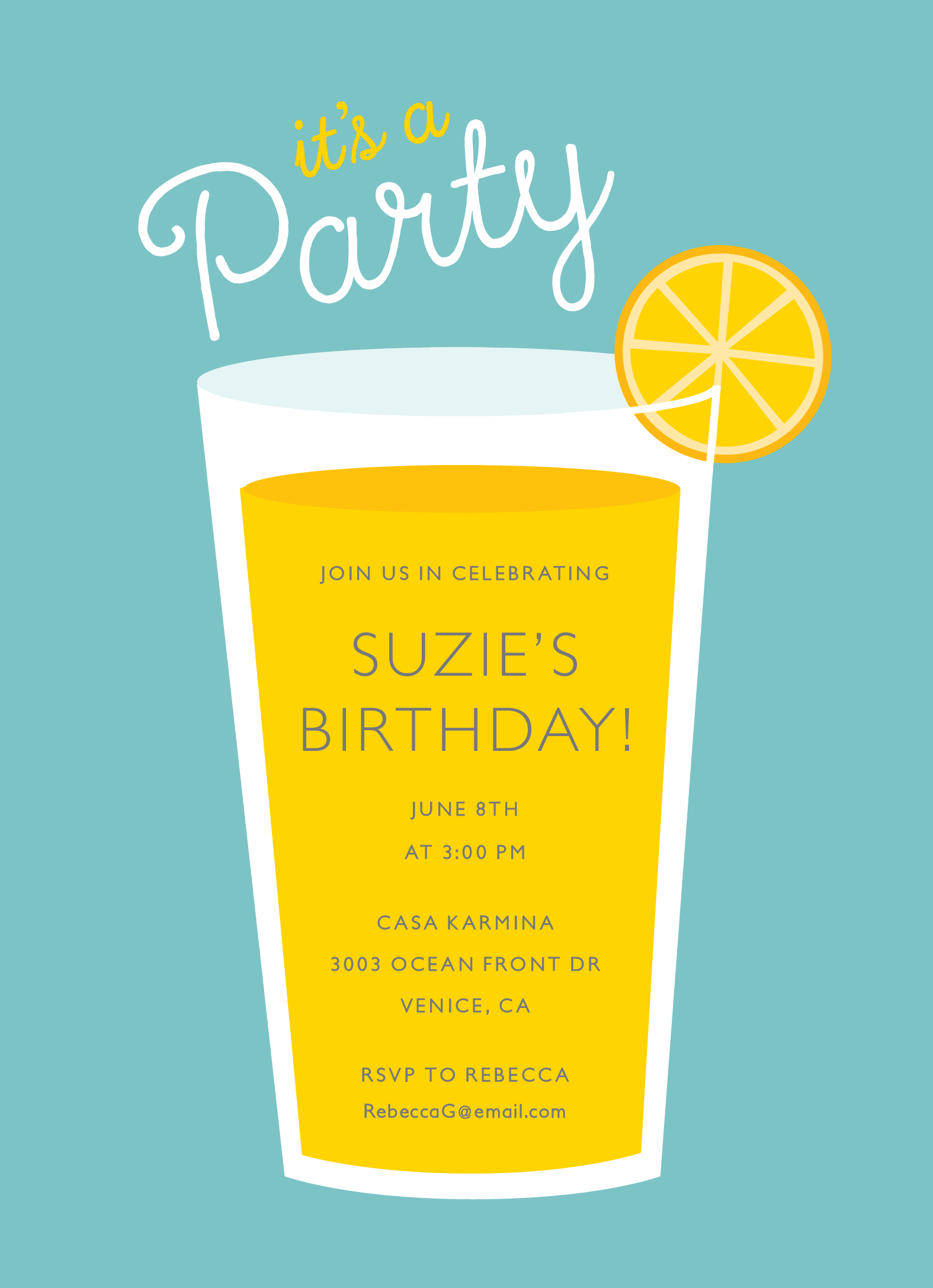 Lemonade Party