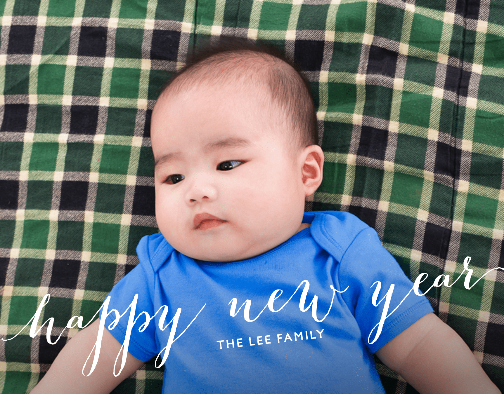 Happy New Year Overlay Card