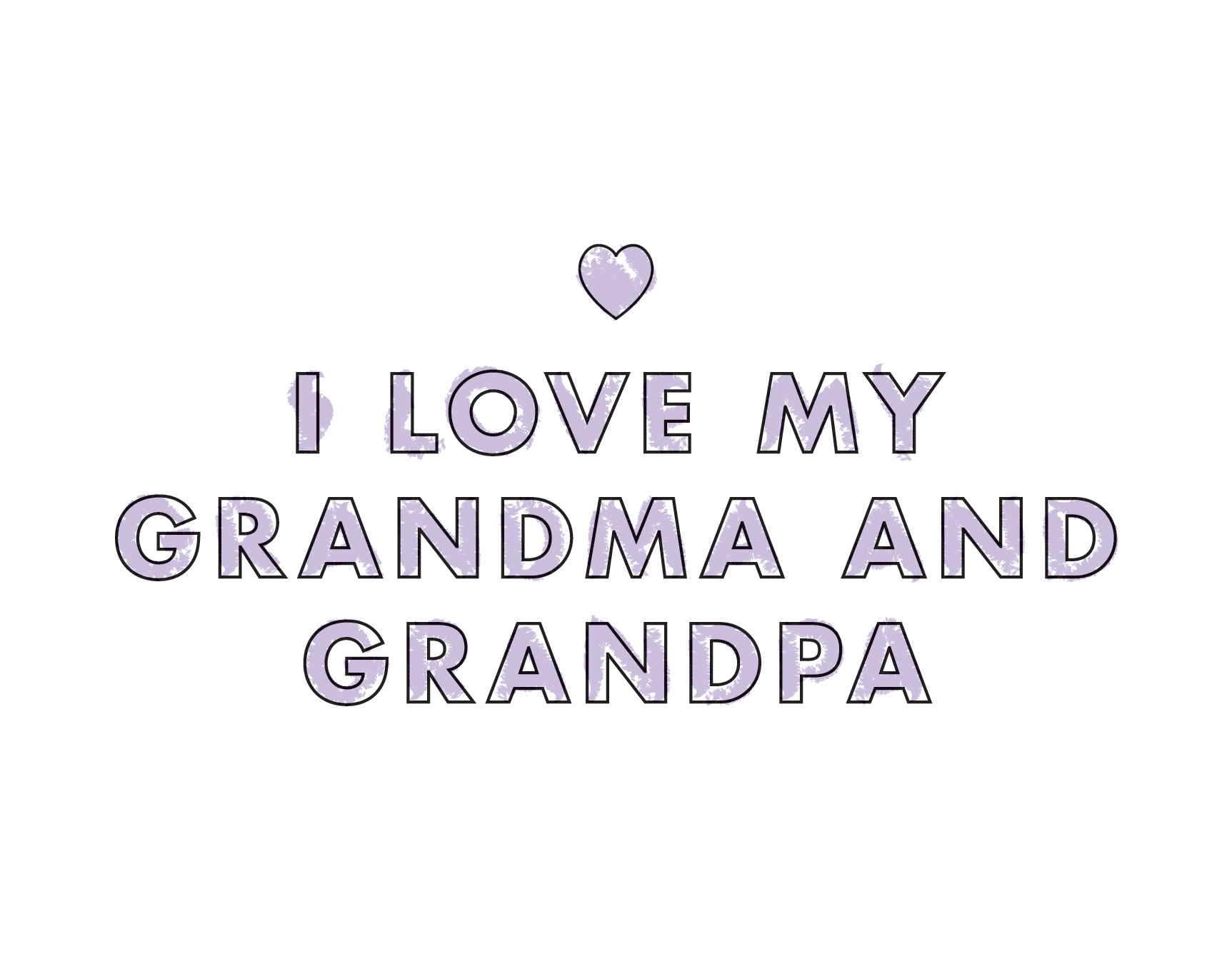 Crayon Grandparents Valentine