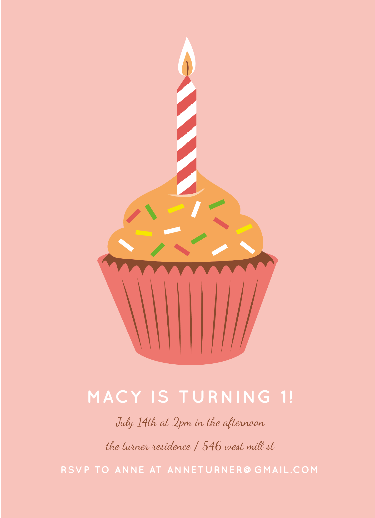 Cupcake Kids Birthday