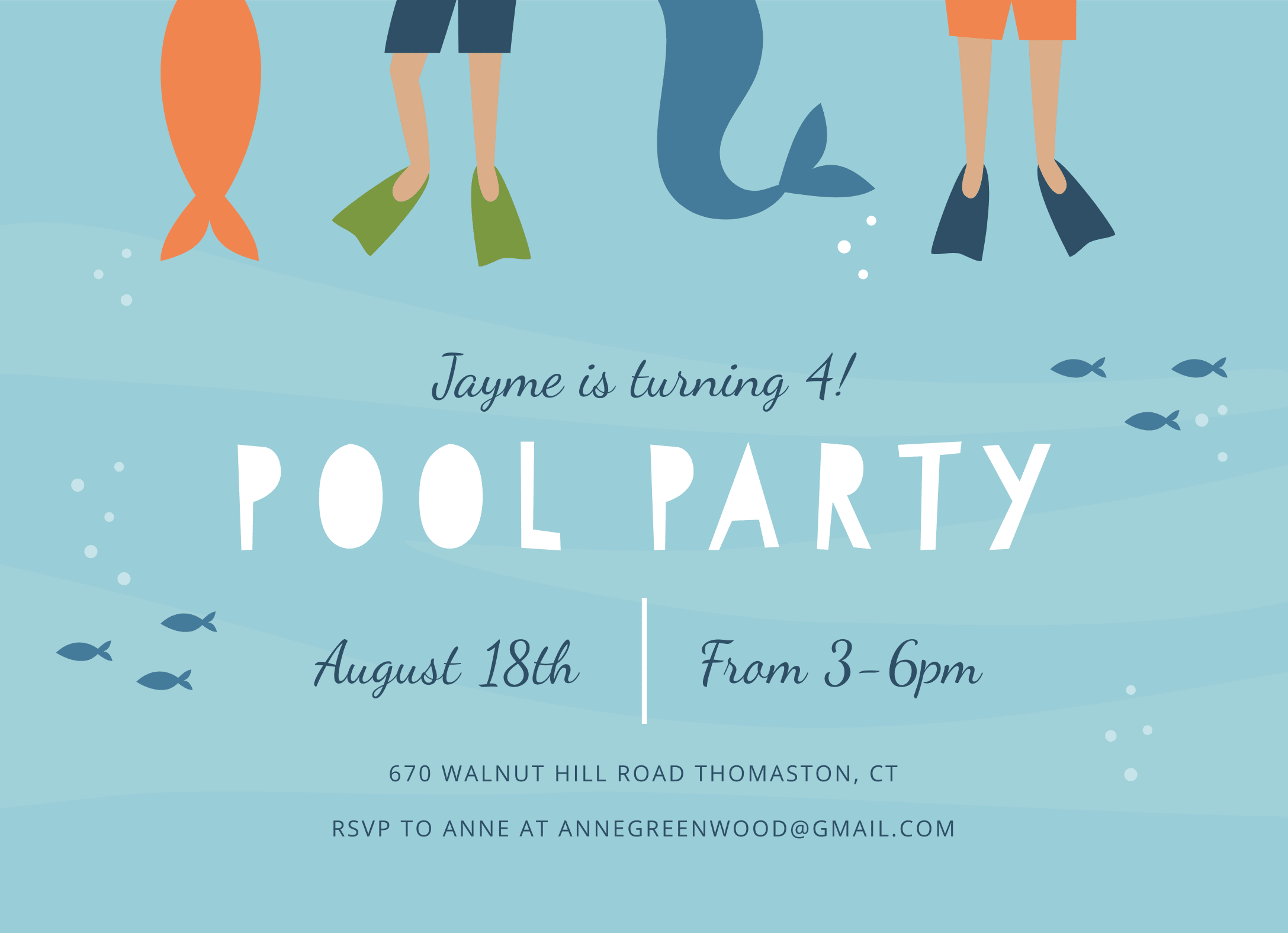 Mermaid Pool Party