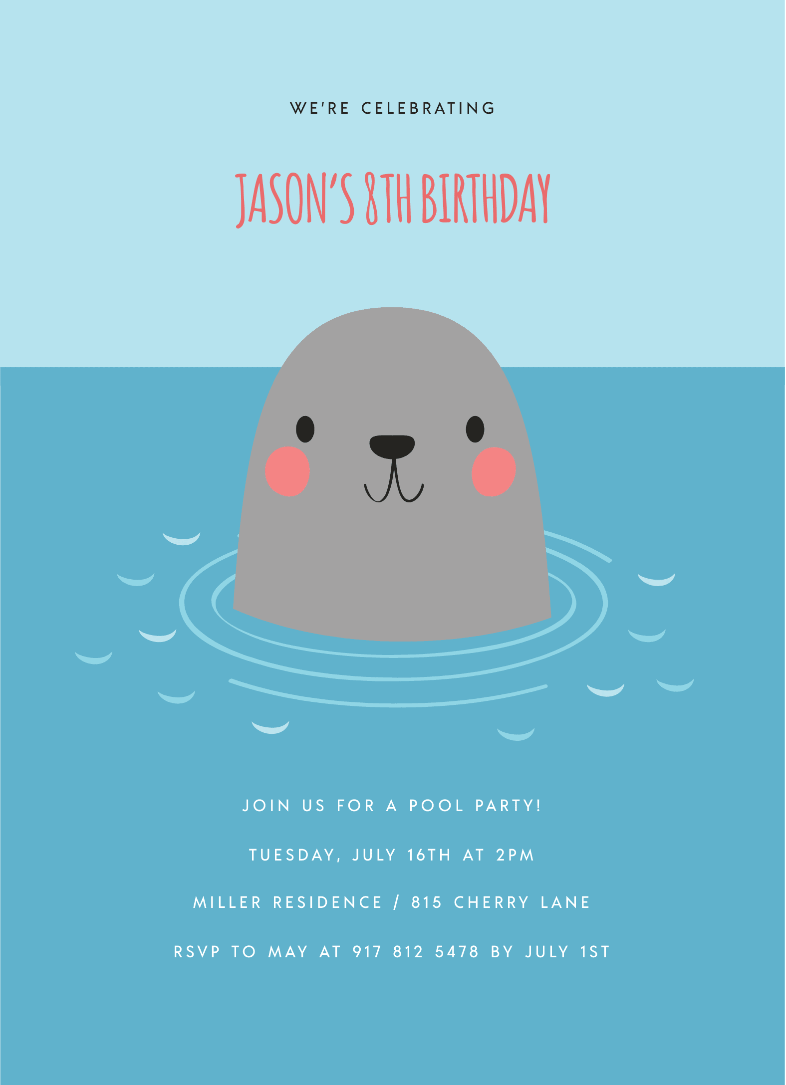 Seal Pool Party