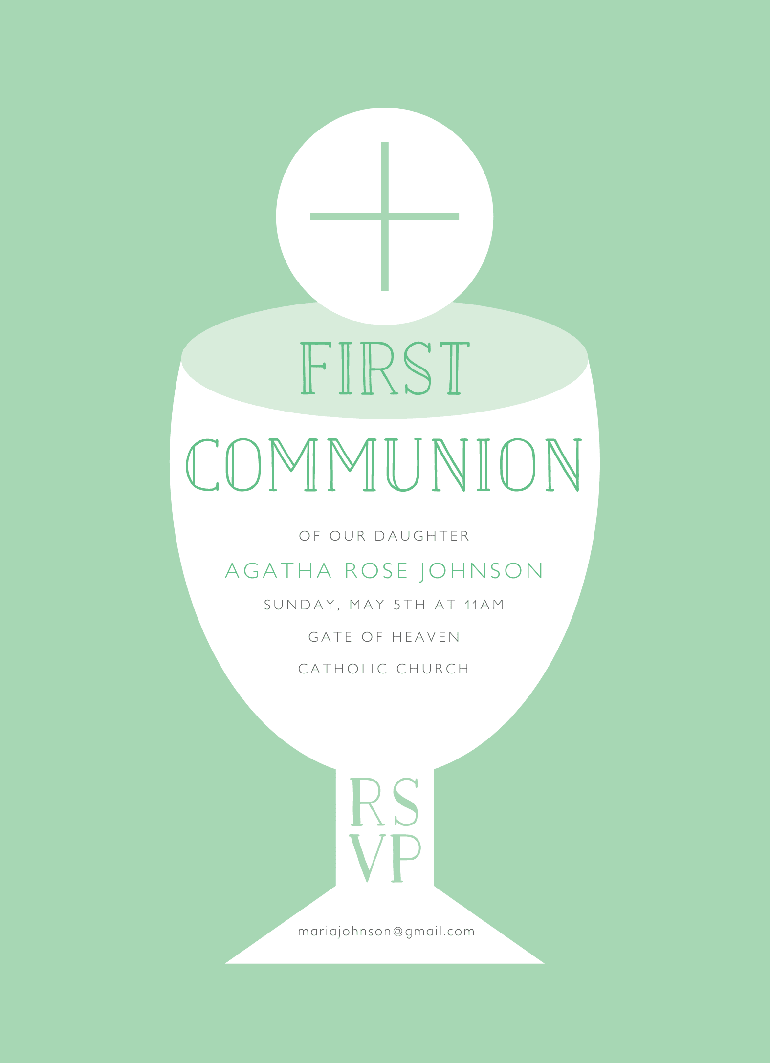 First Communion Cup
