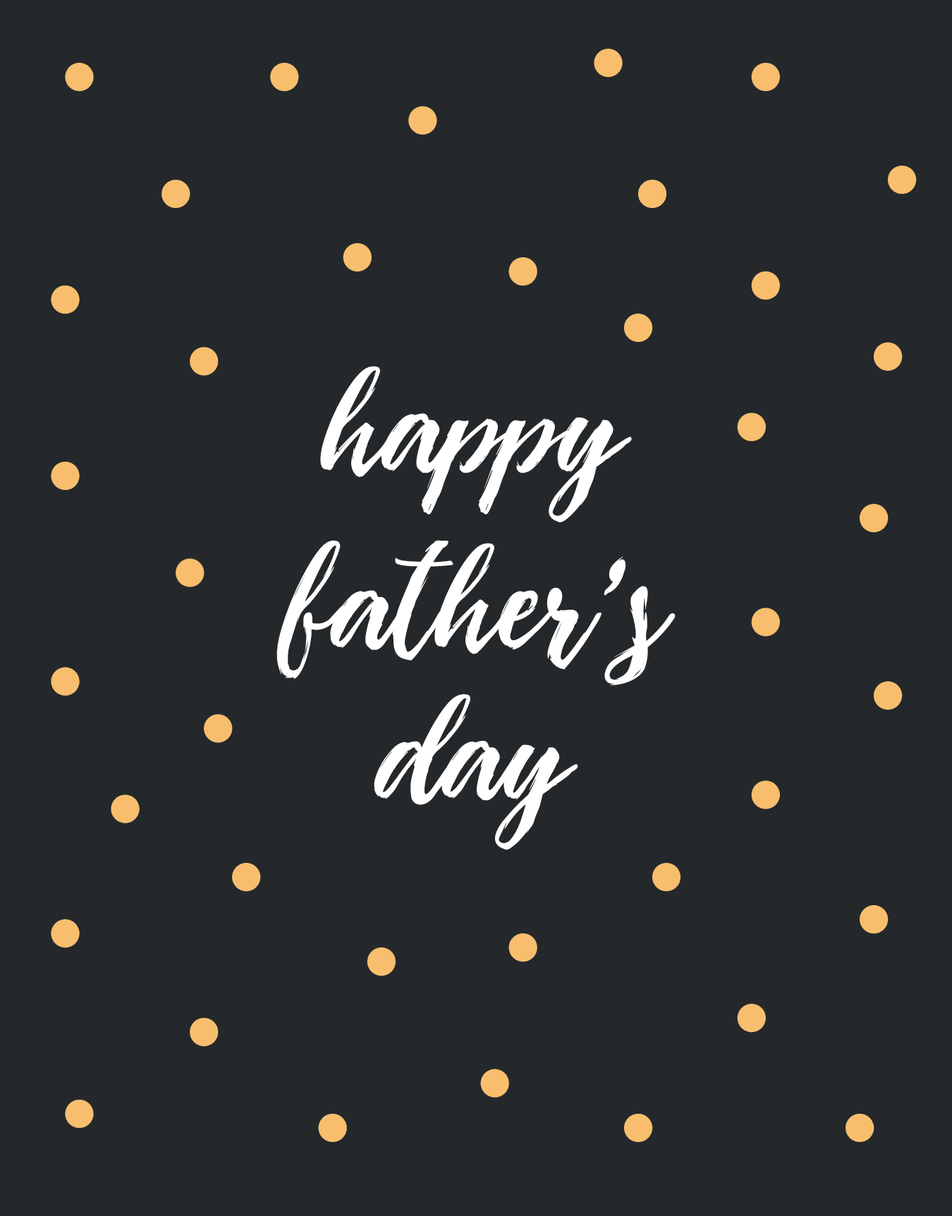 Father's Day Dot Pattern