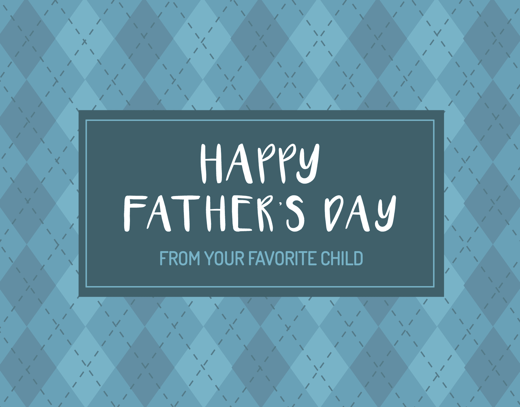 Favorite Child Father's Day