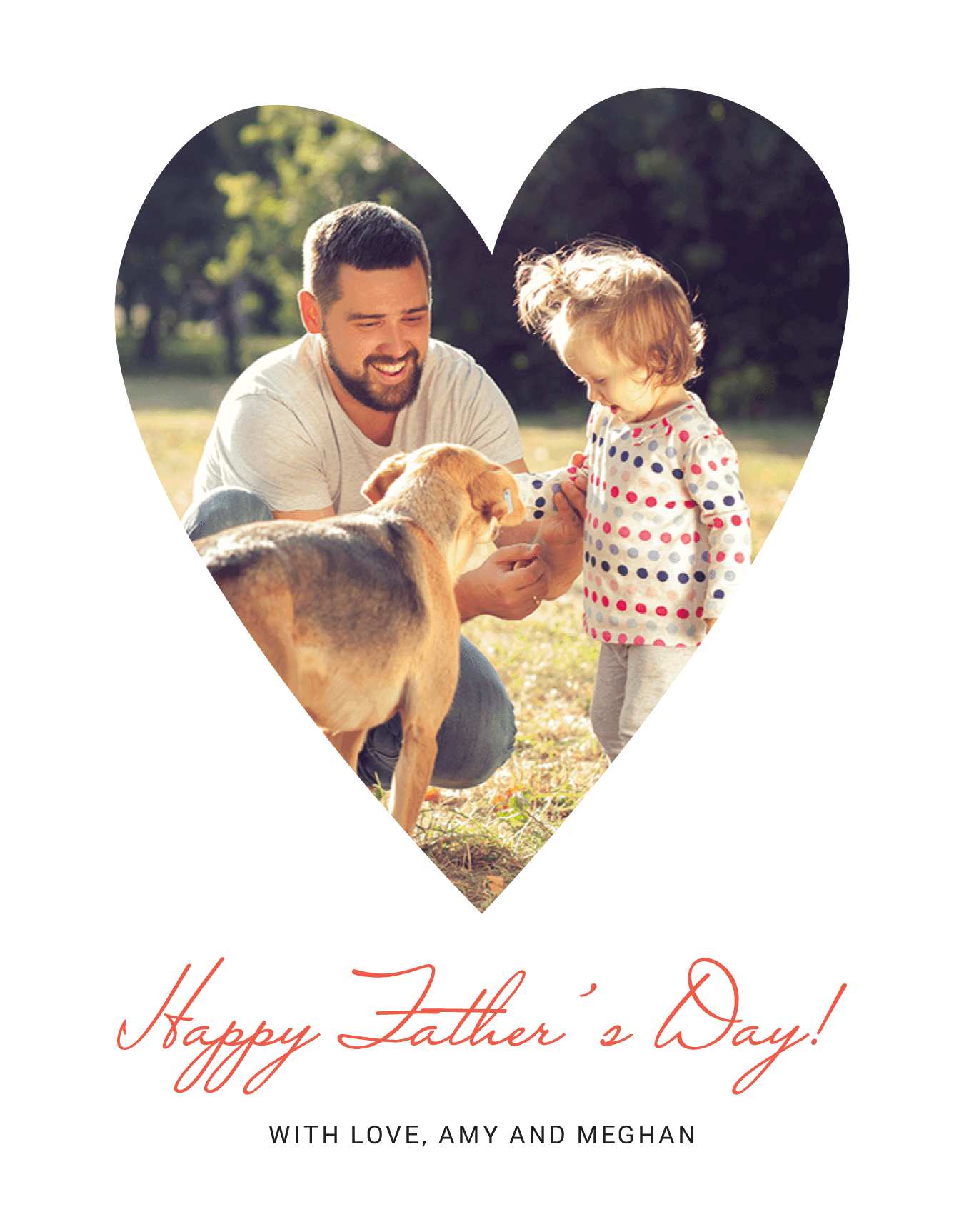 Father's Day Heart