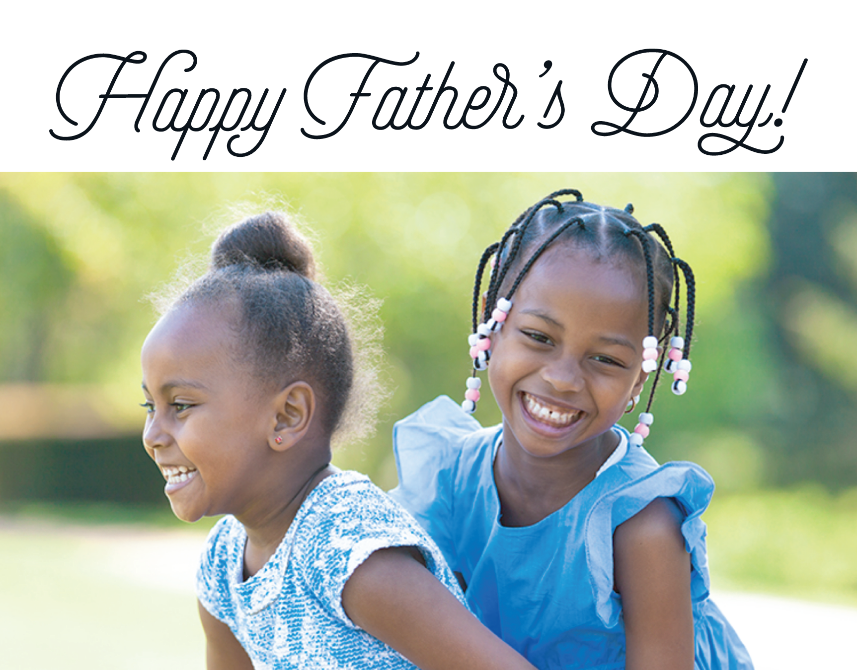 Vintage Script Father's Day
