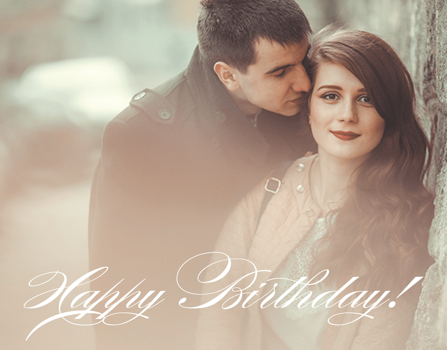 Classy Handwriting Birthday