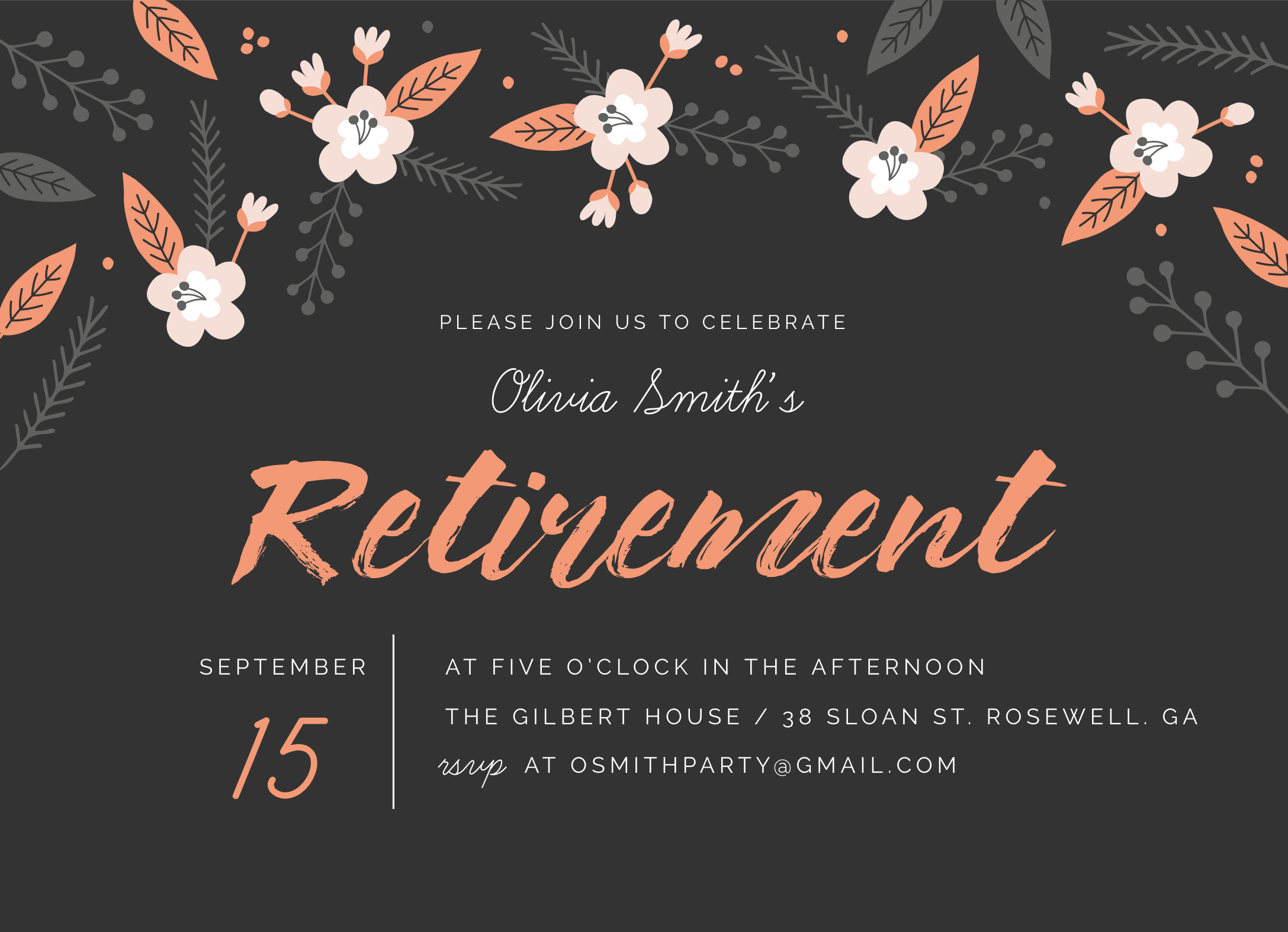Floral Retirement