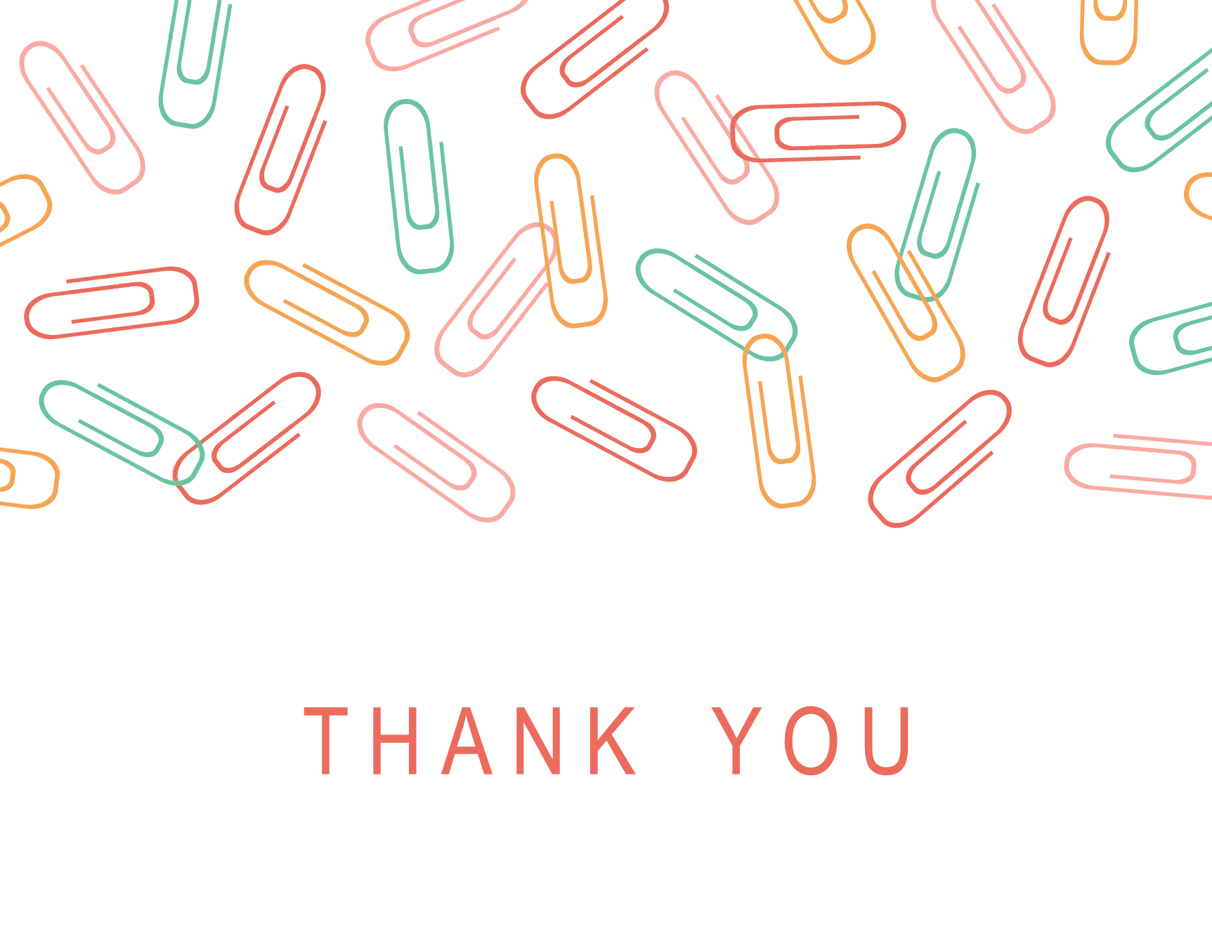 Thank You Paperclip
