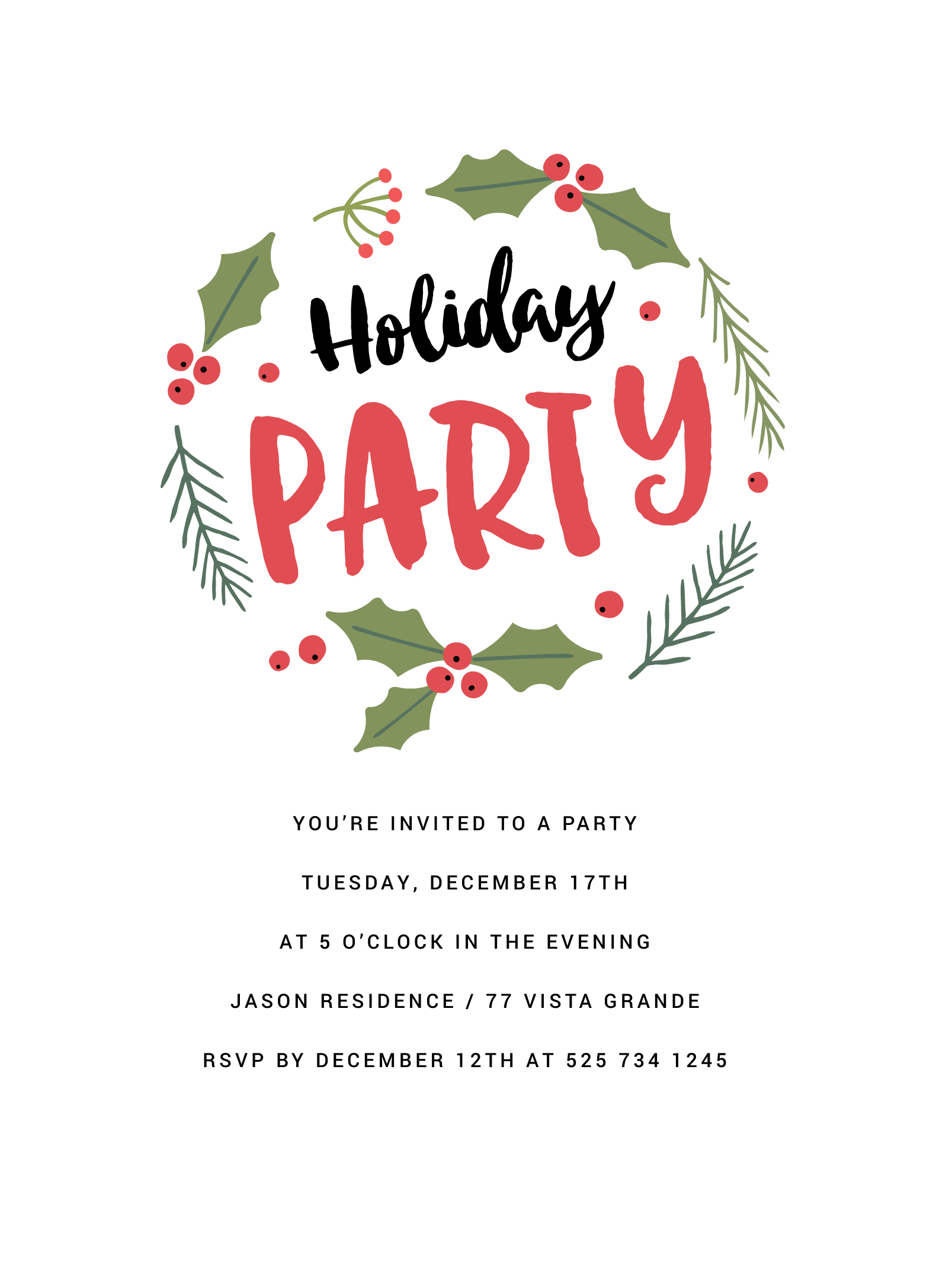 Mistletoe Holiday Party