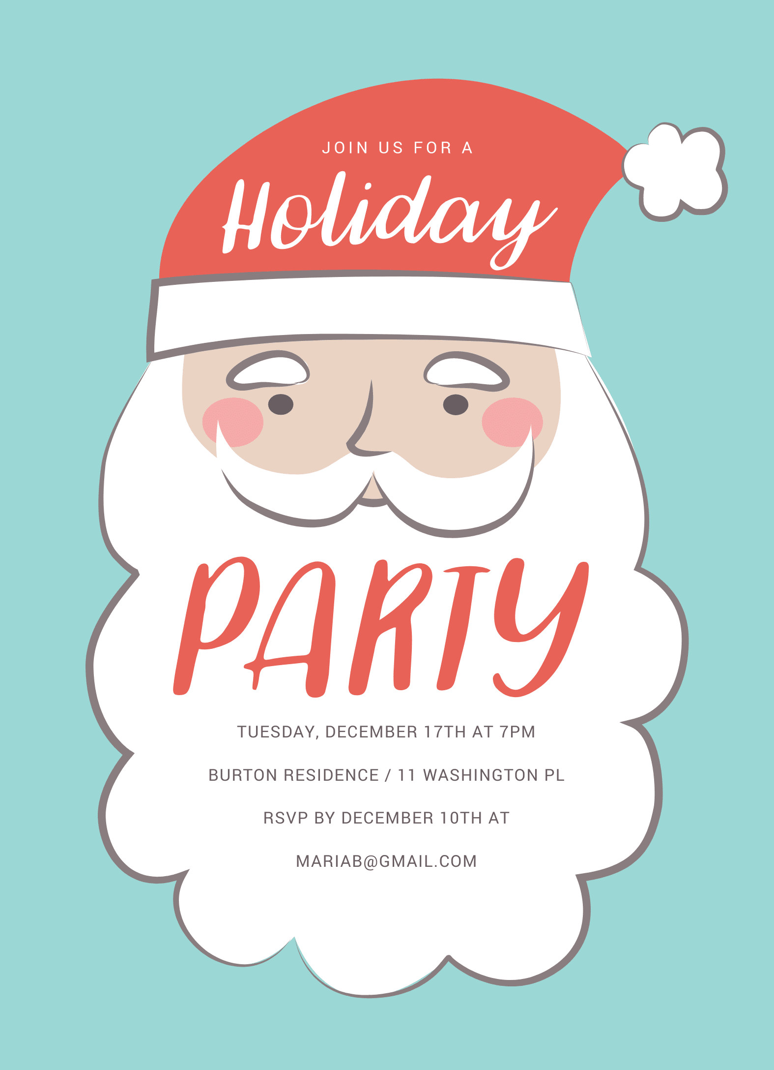 Vintage Santa Party