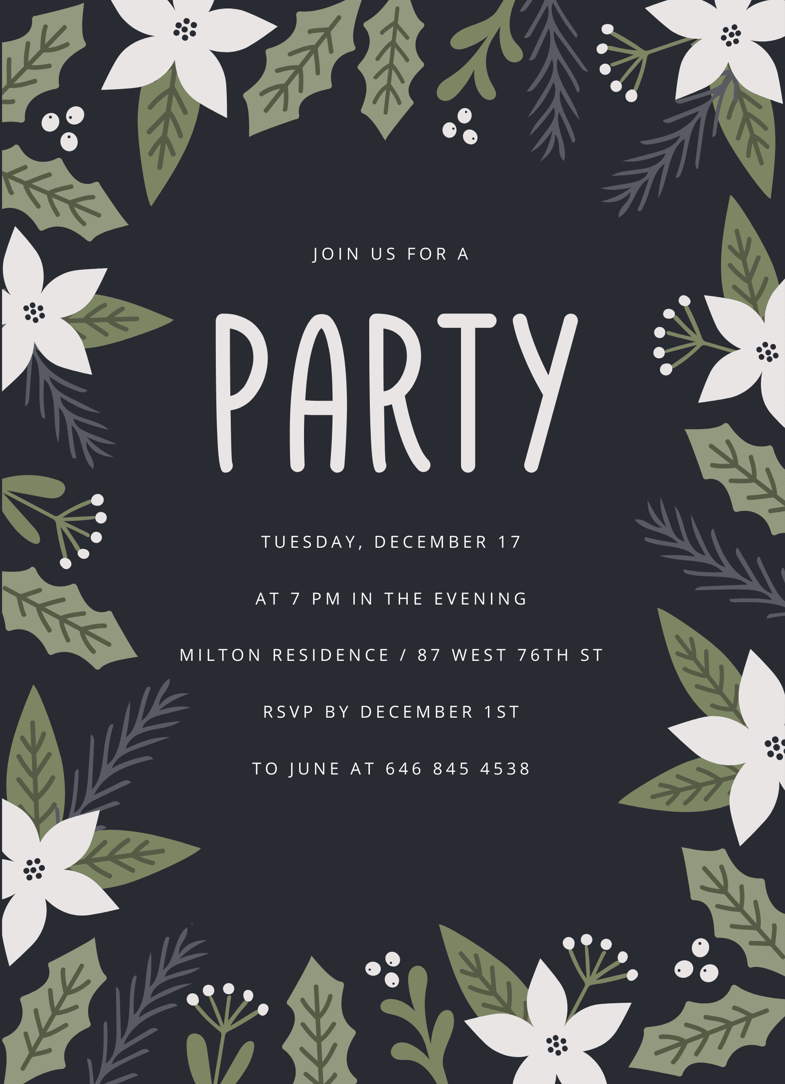 White Winter Party