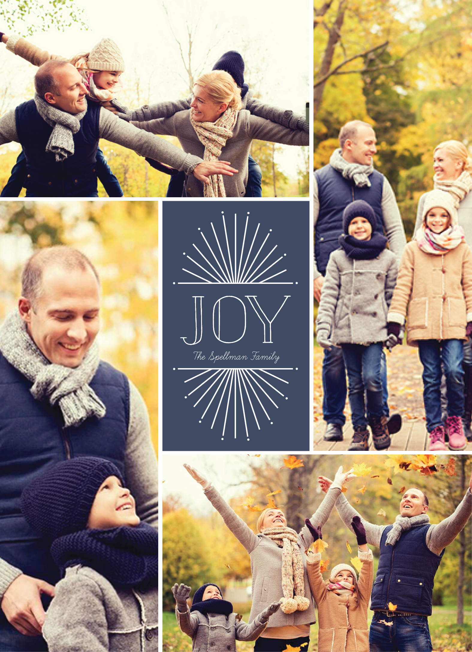 Blue Joyful Holiday