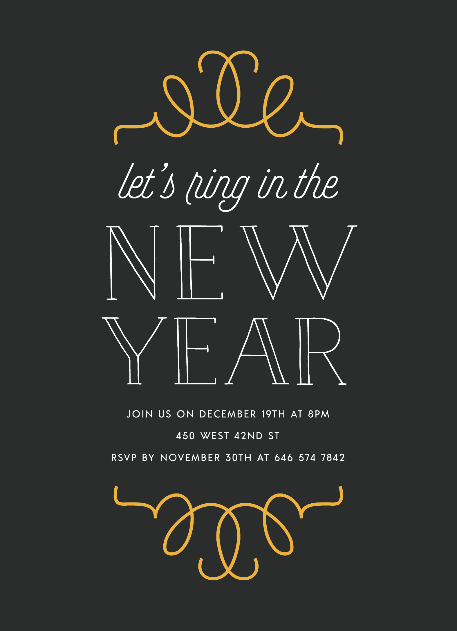 Art Deco New Year Party