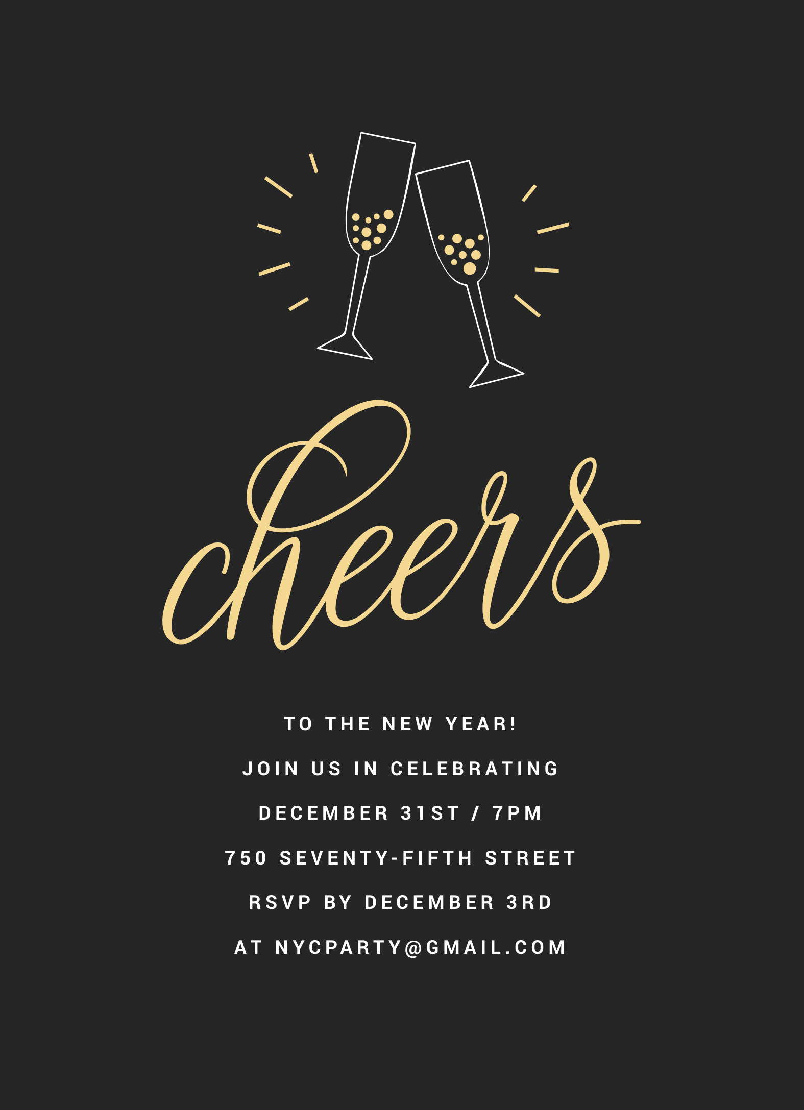 Cheers Champagne