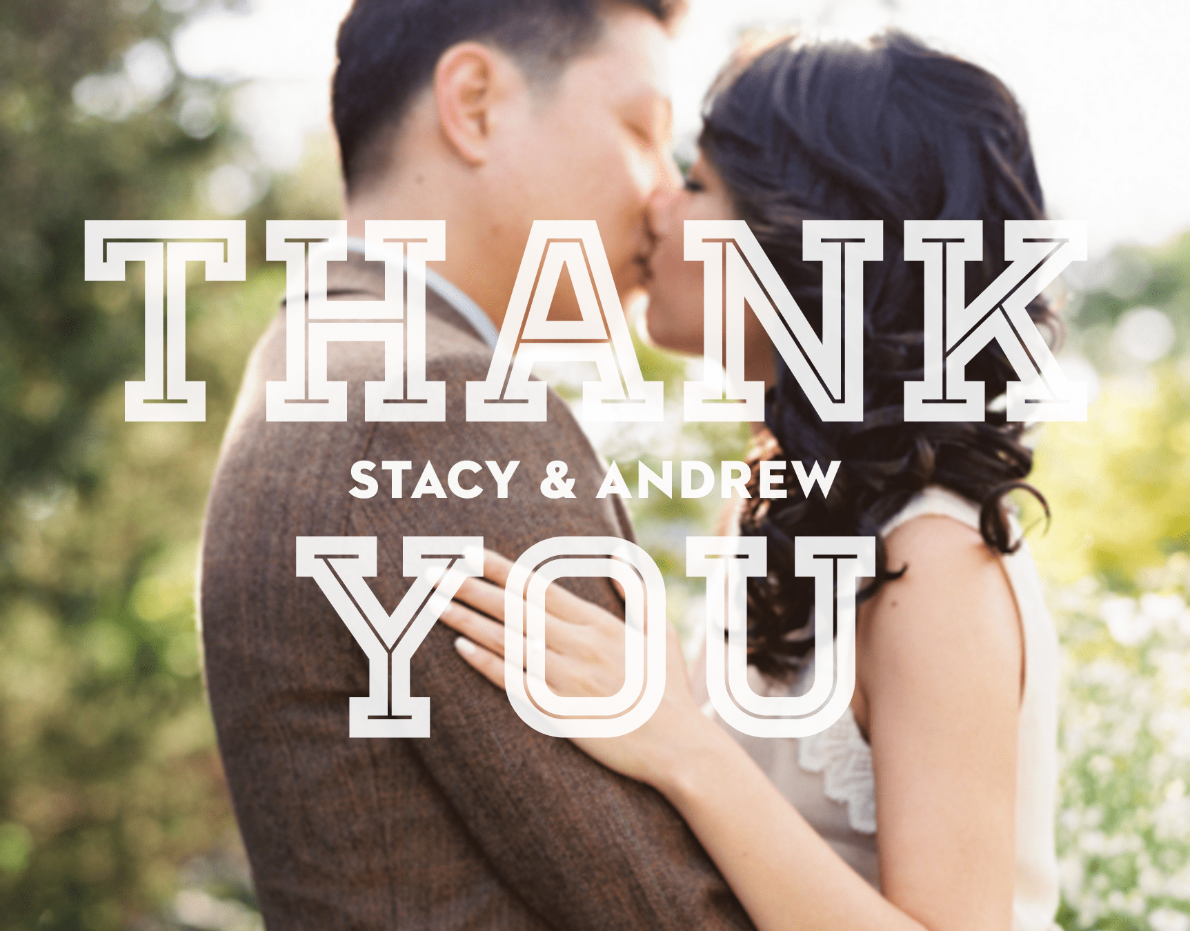A Big Date Thank You 