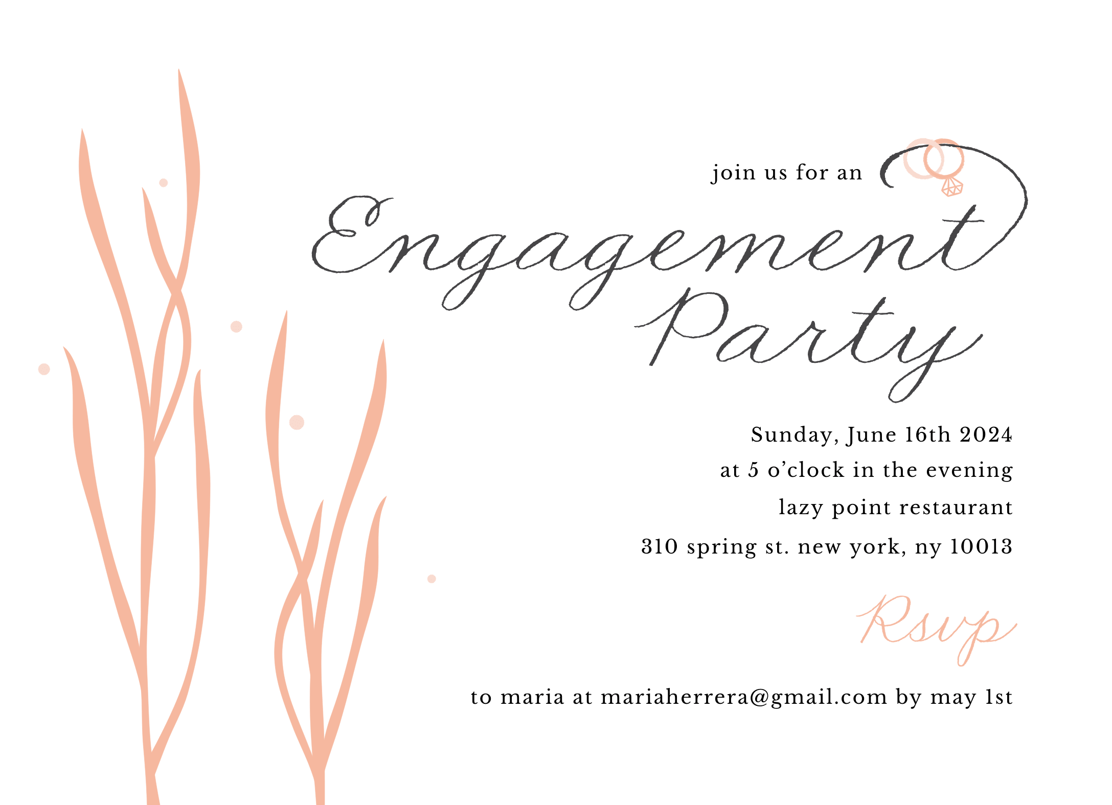 Under The Sea Engagement Party