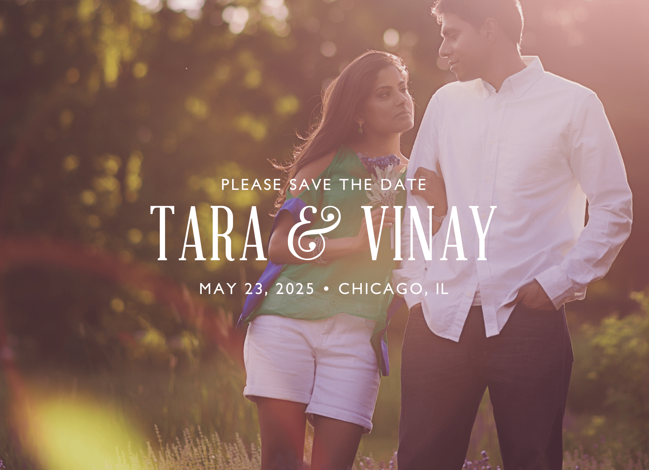Classic Save The Date