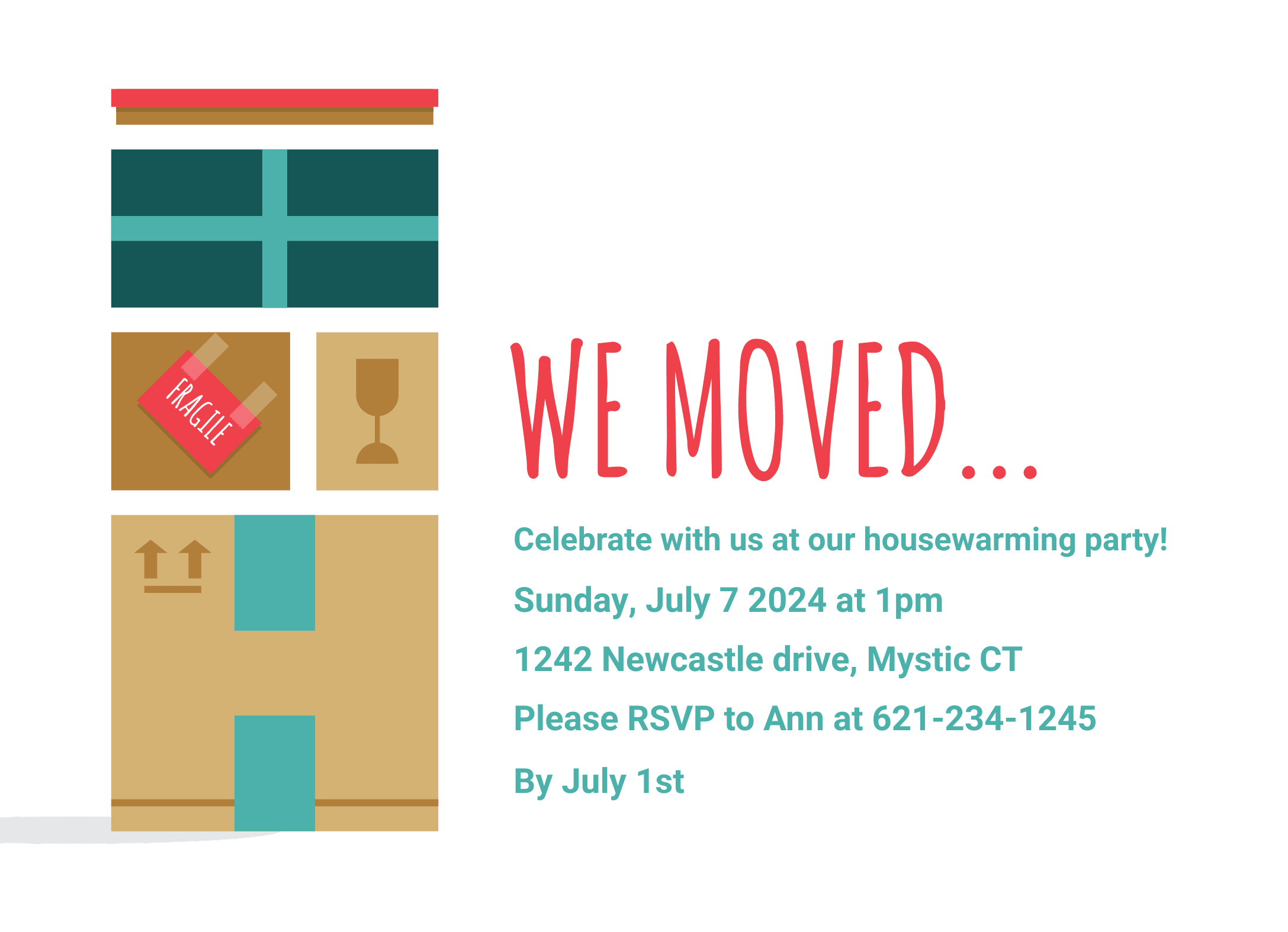 We Moved Housewarming