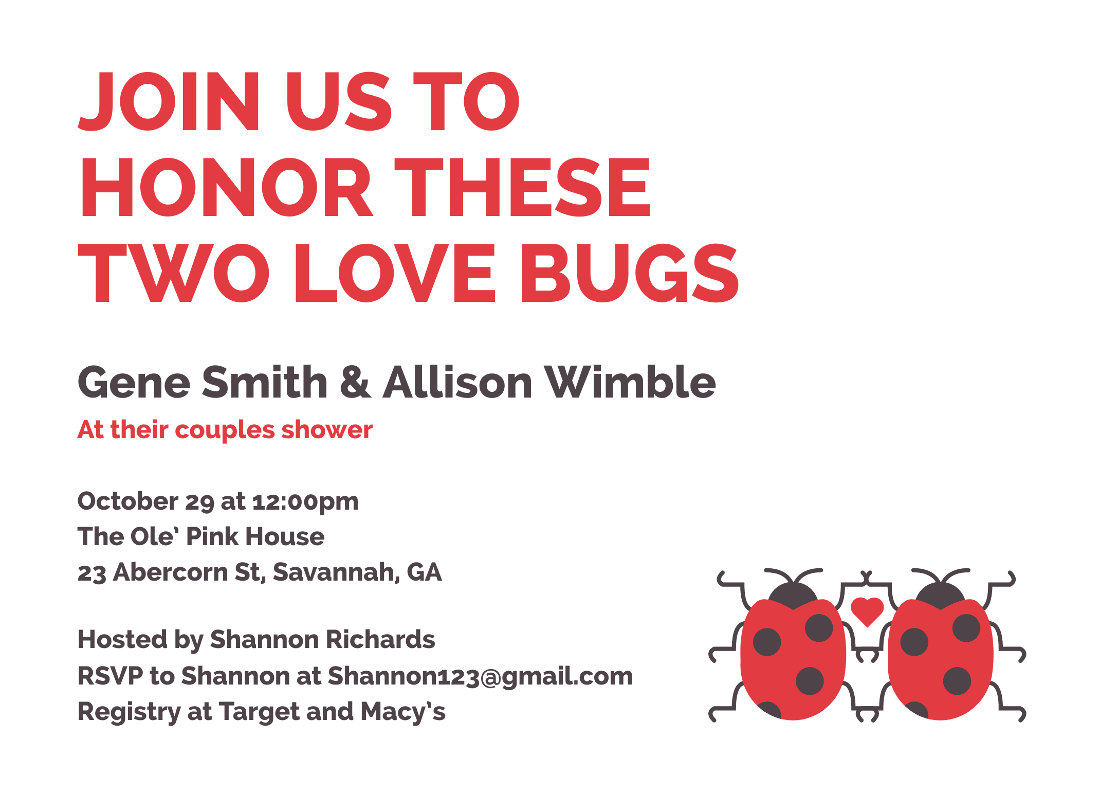 Love Bugs