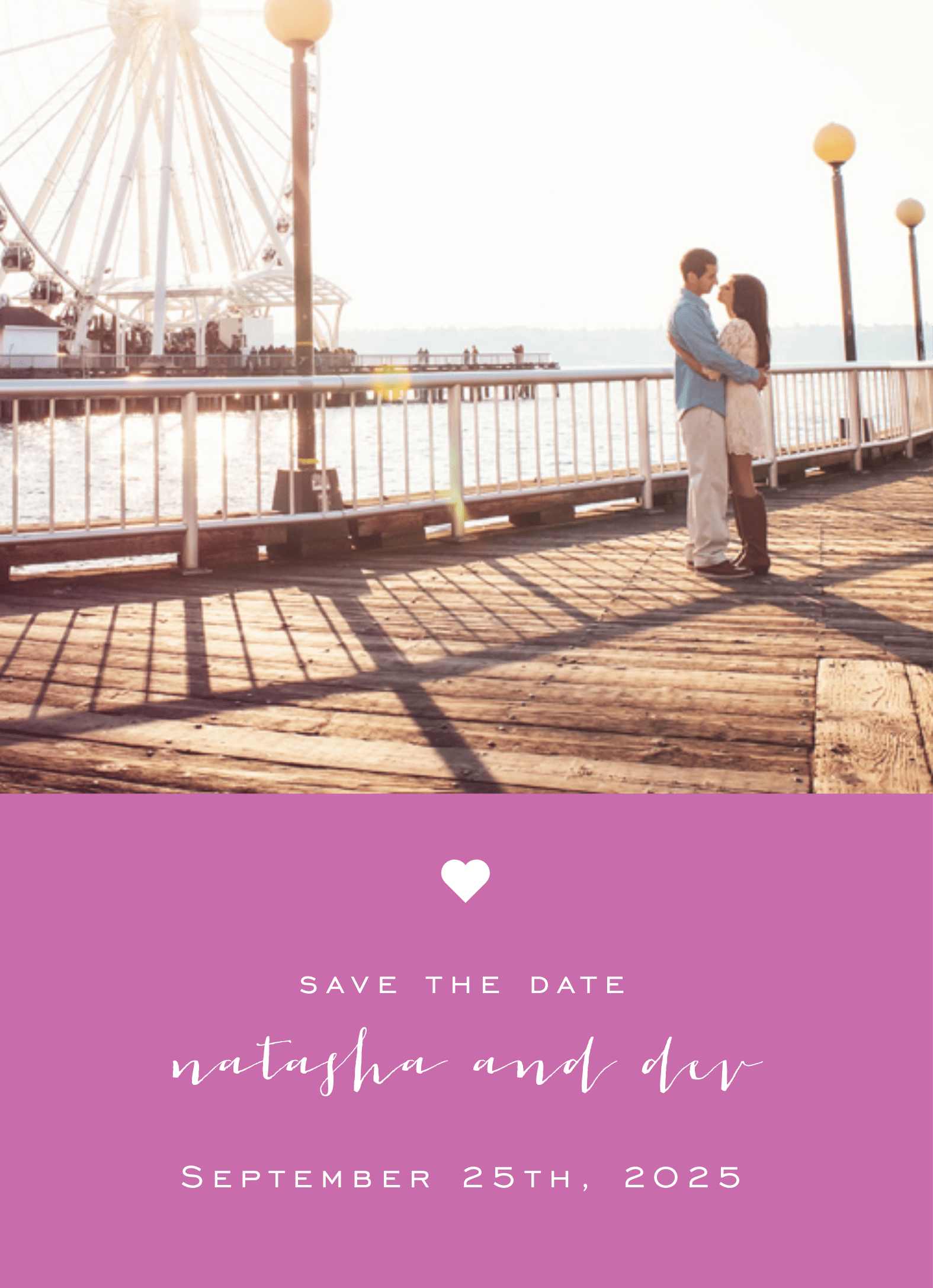 Sweet & Simple Save The Date