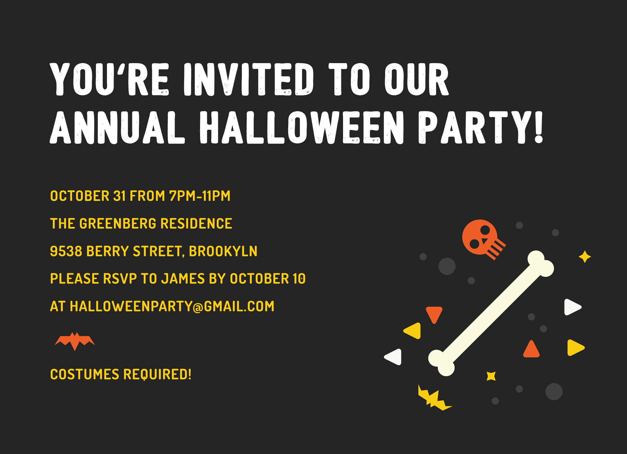 Simple Halloween Party