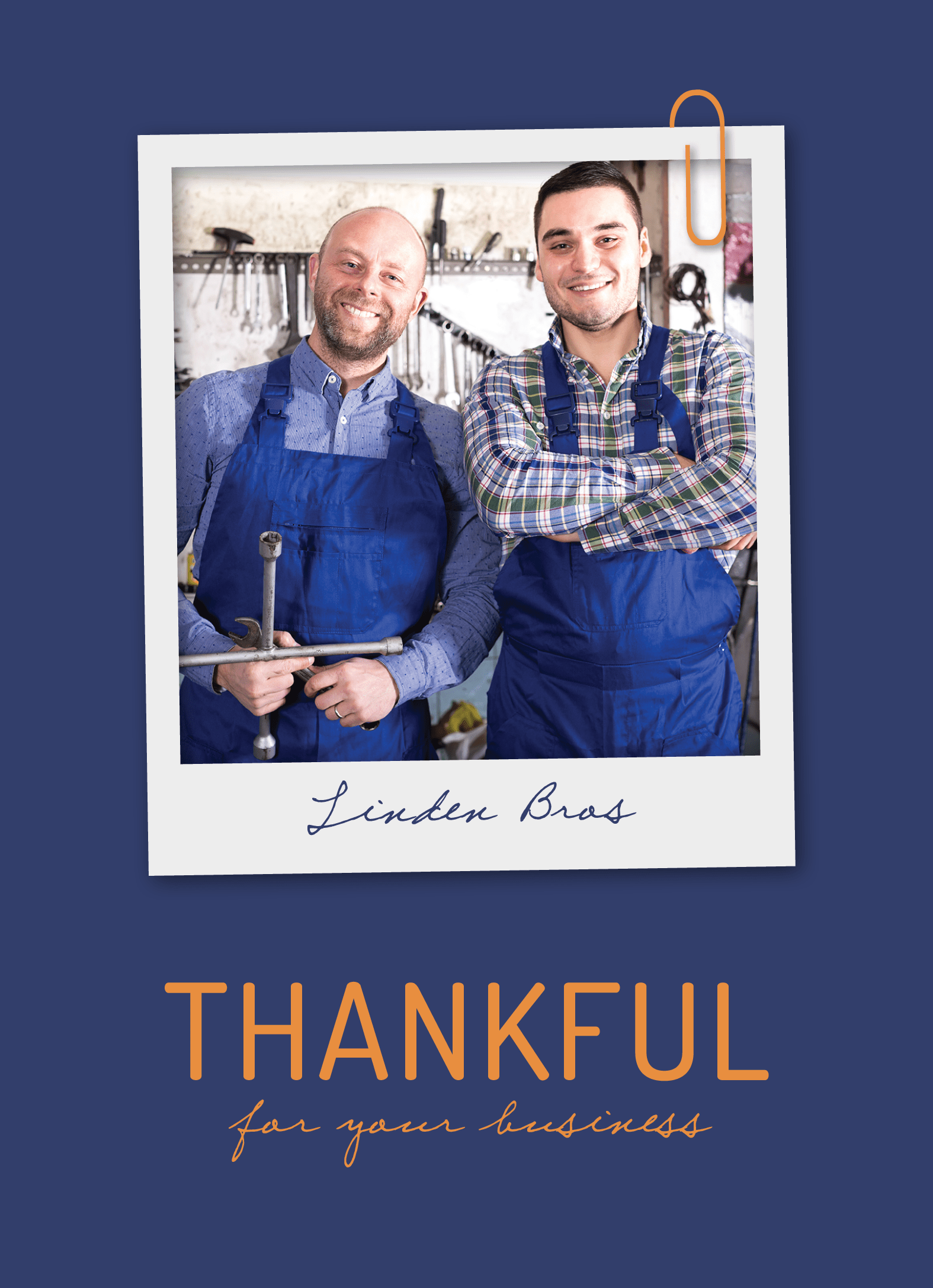 Thankful For Your Business