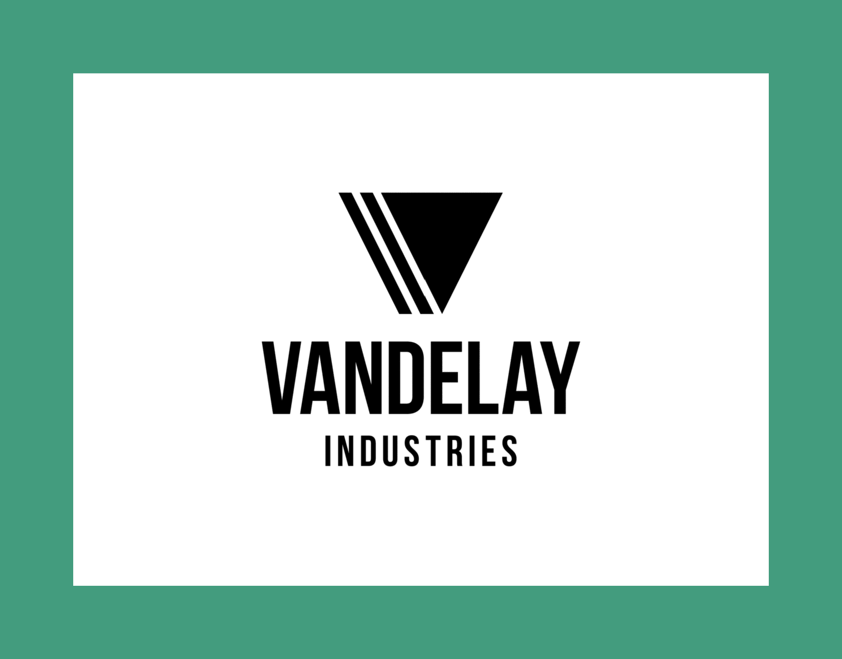 Logo With Bold Border Horizontal