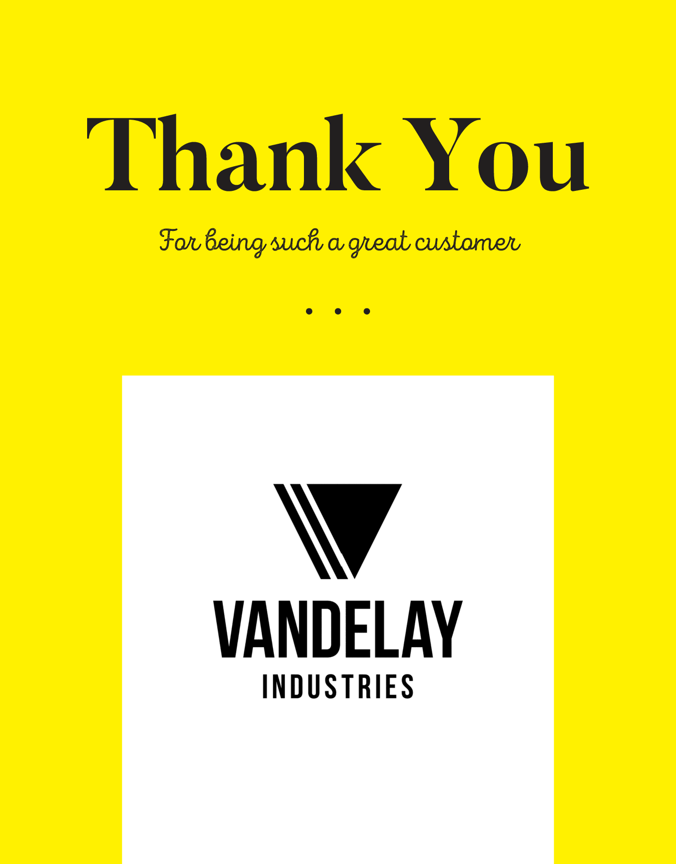 Modern Business With Message