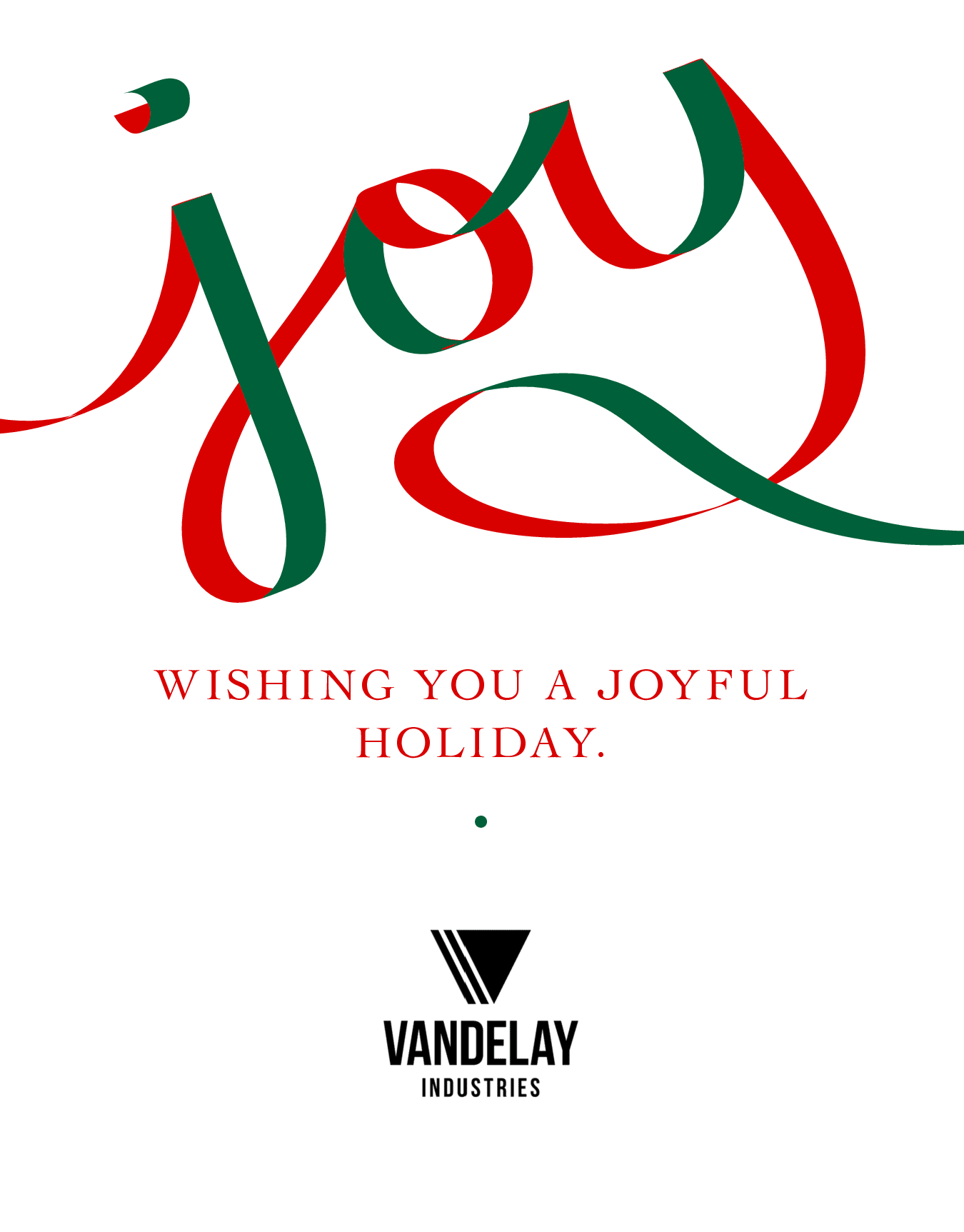 Joyful Ribbon With Logo Folded