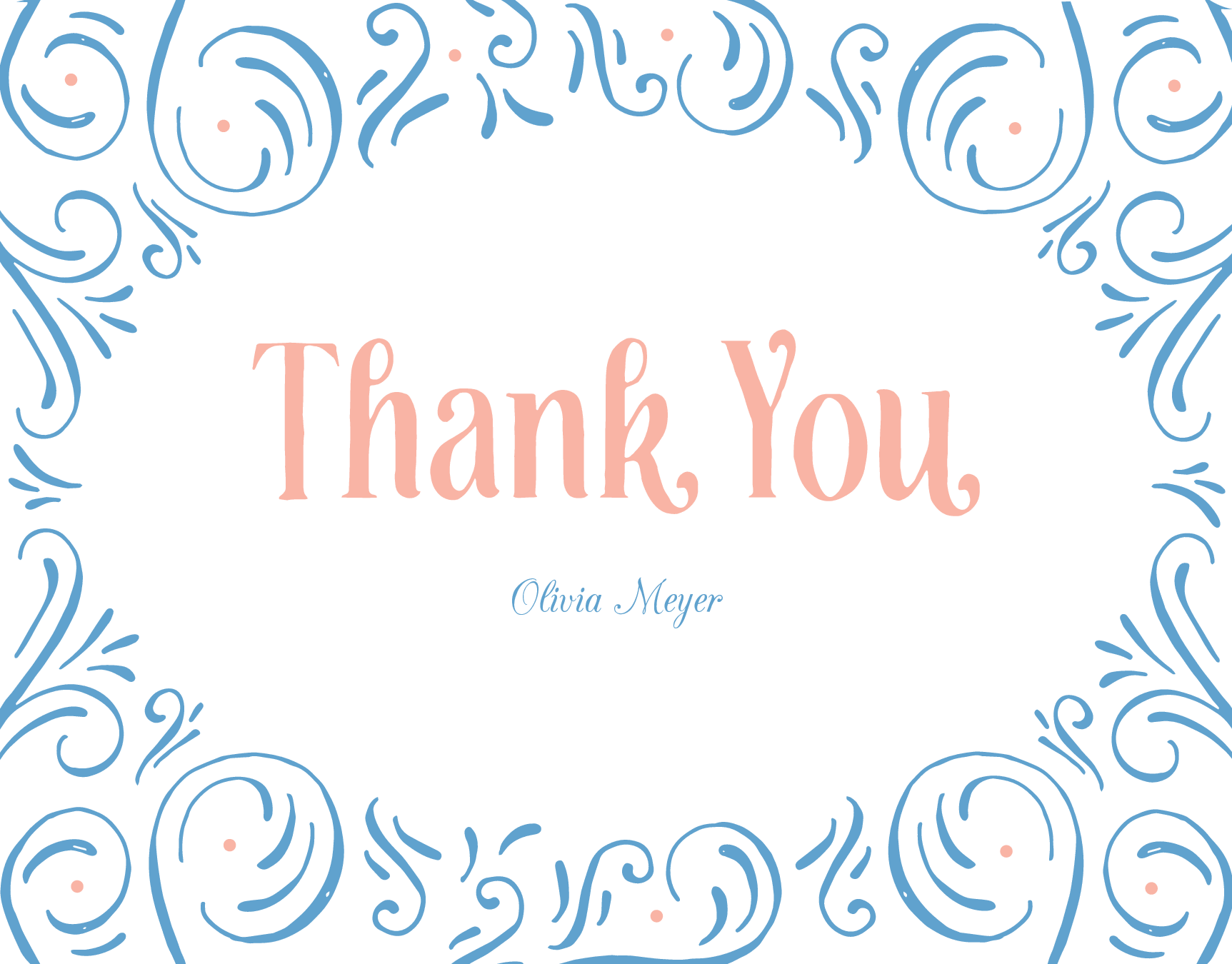 Ornamental Thank You