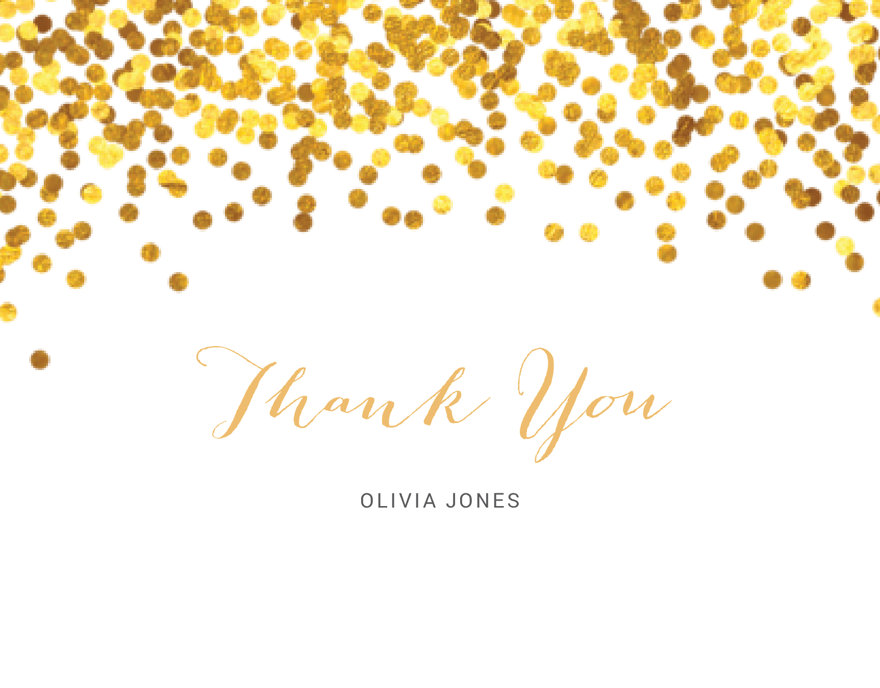 Confetti Thank You